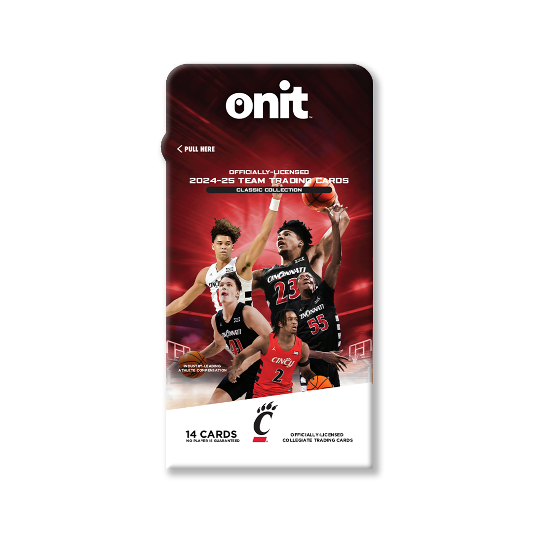 University of Cincinnati® 2024-25 Men's Basketball Trading Cards - Single Pack