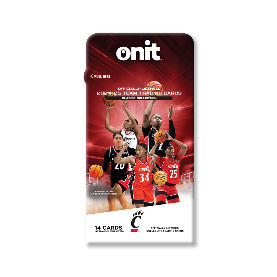 University of Cincinnati® 2024-25 Women's Basketball Trading Cards - Single Pack