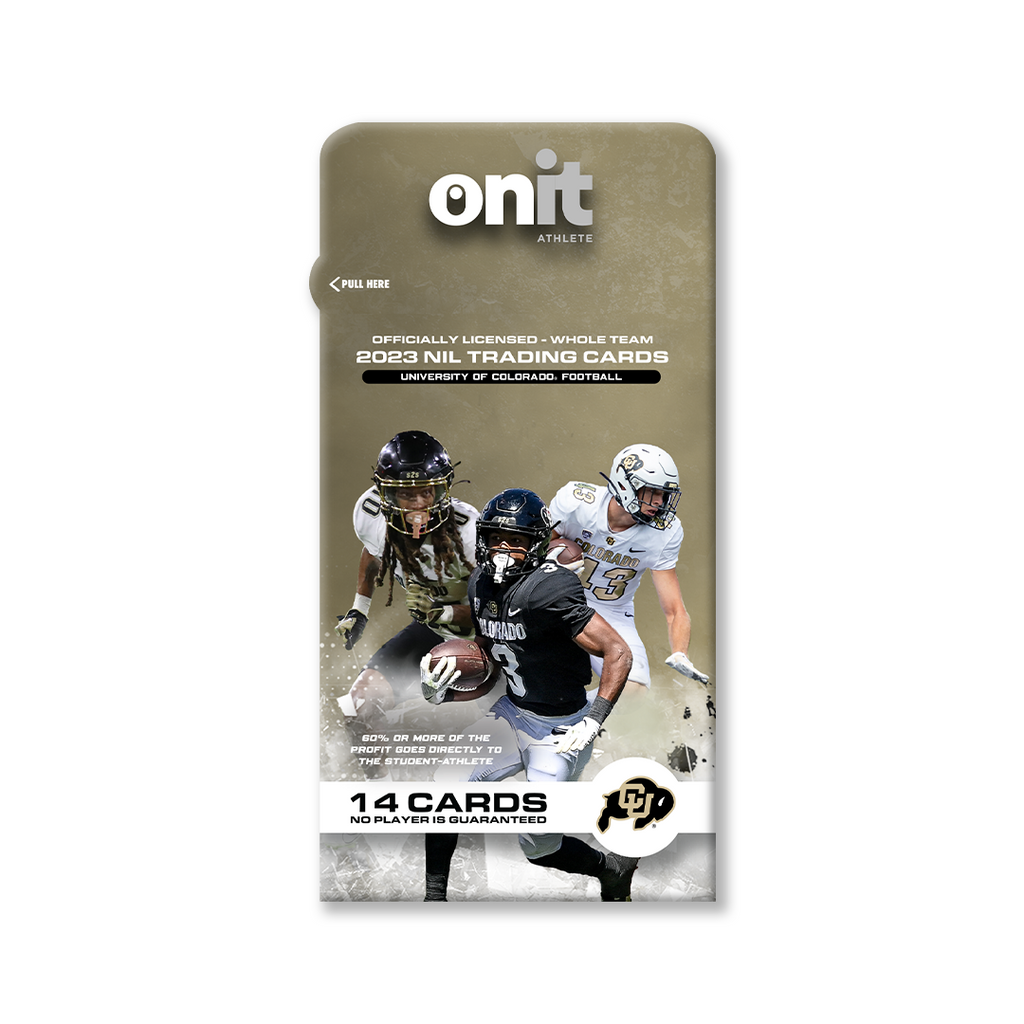 University of Colorado® NIL Football - 2023 Trading Cards - Single Pac