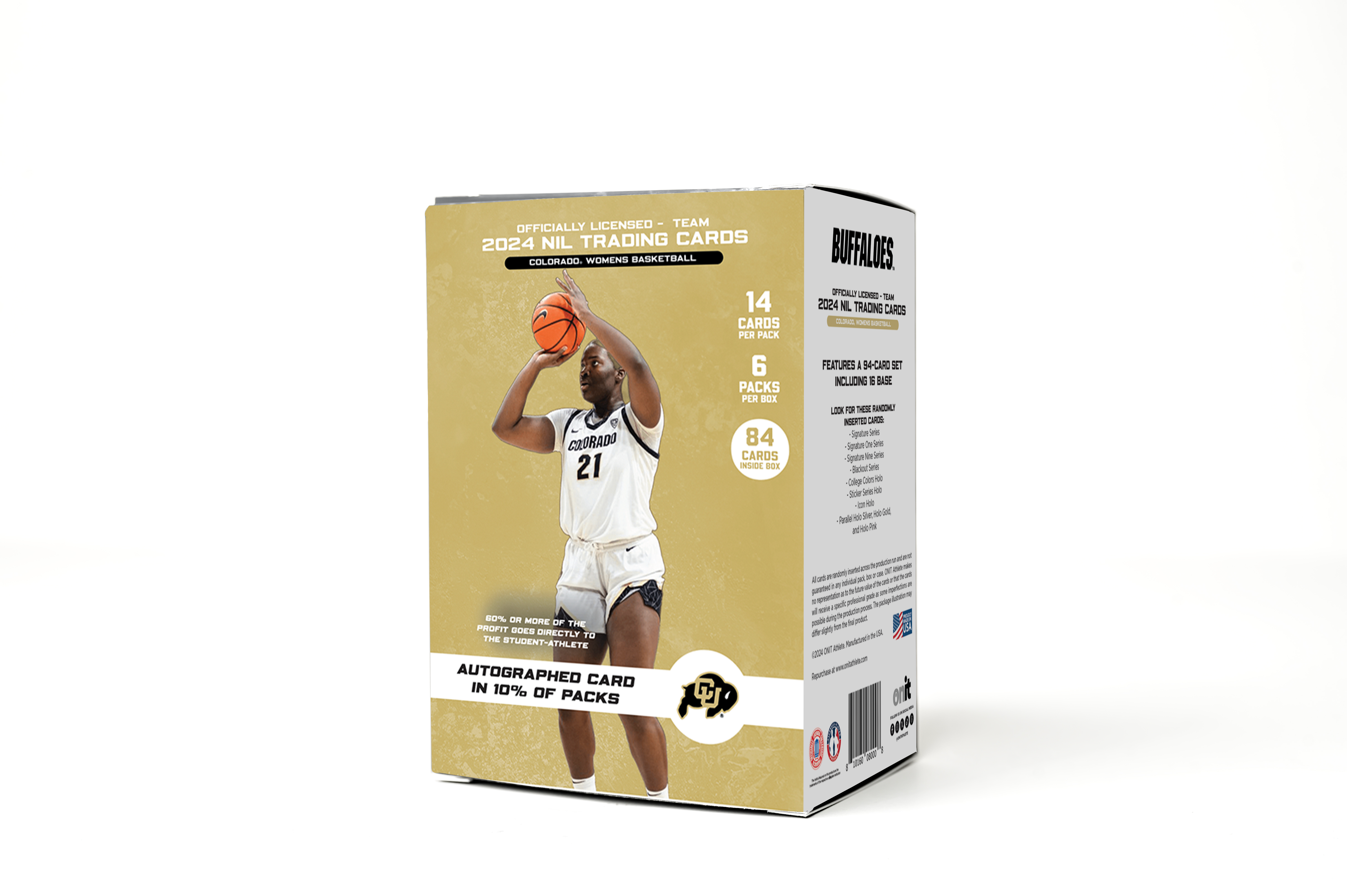 University of Colorado® Platinum Box - NIL Women's Basketball 2023-24 Trading Cards - GUARANTEED AUTOGRAPH