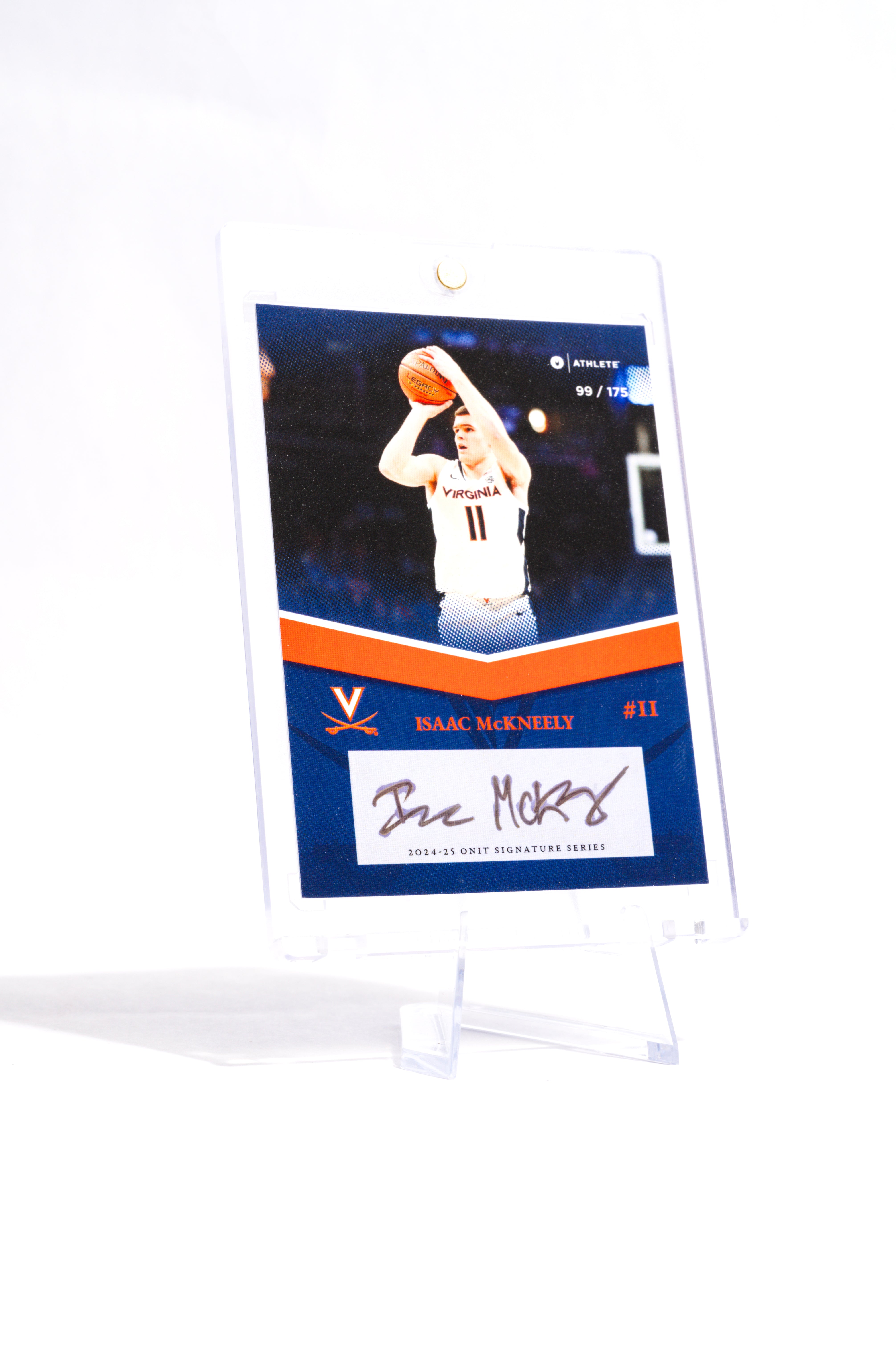 University of Virginia® 2024-25 Men's Basketball Trading Cards - Platinum Box with Guaranteed Autograph