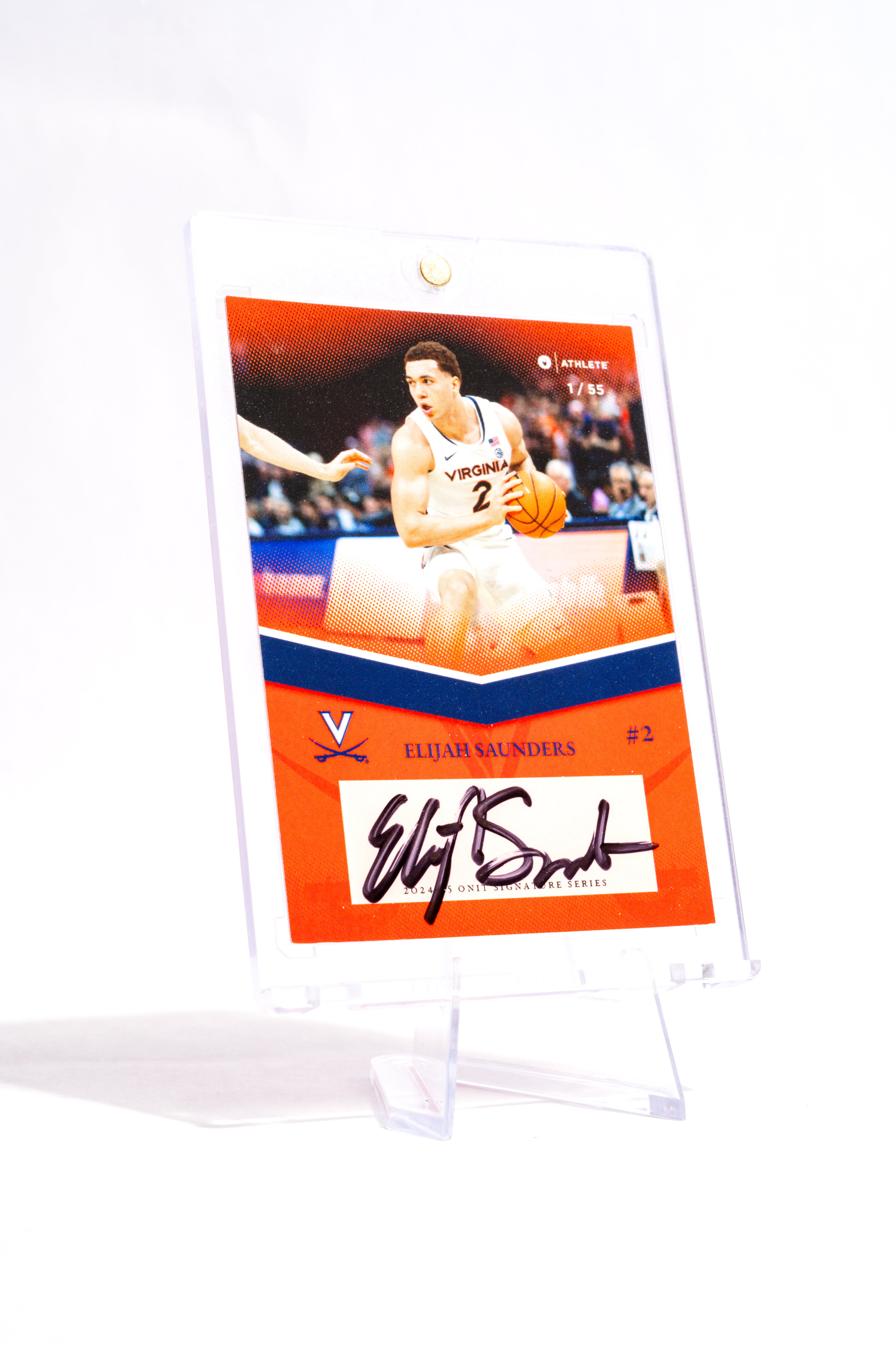 University of Virginia® 2024-25 Men's Basketball Trading Cards - Platinum Box with Guaranteed Autograph