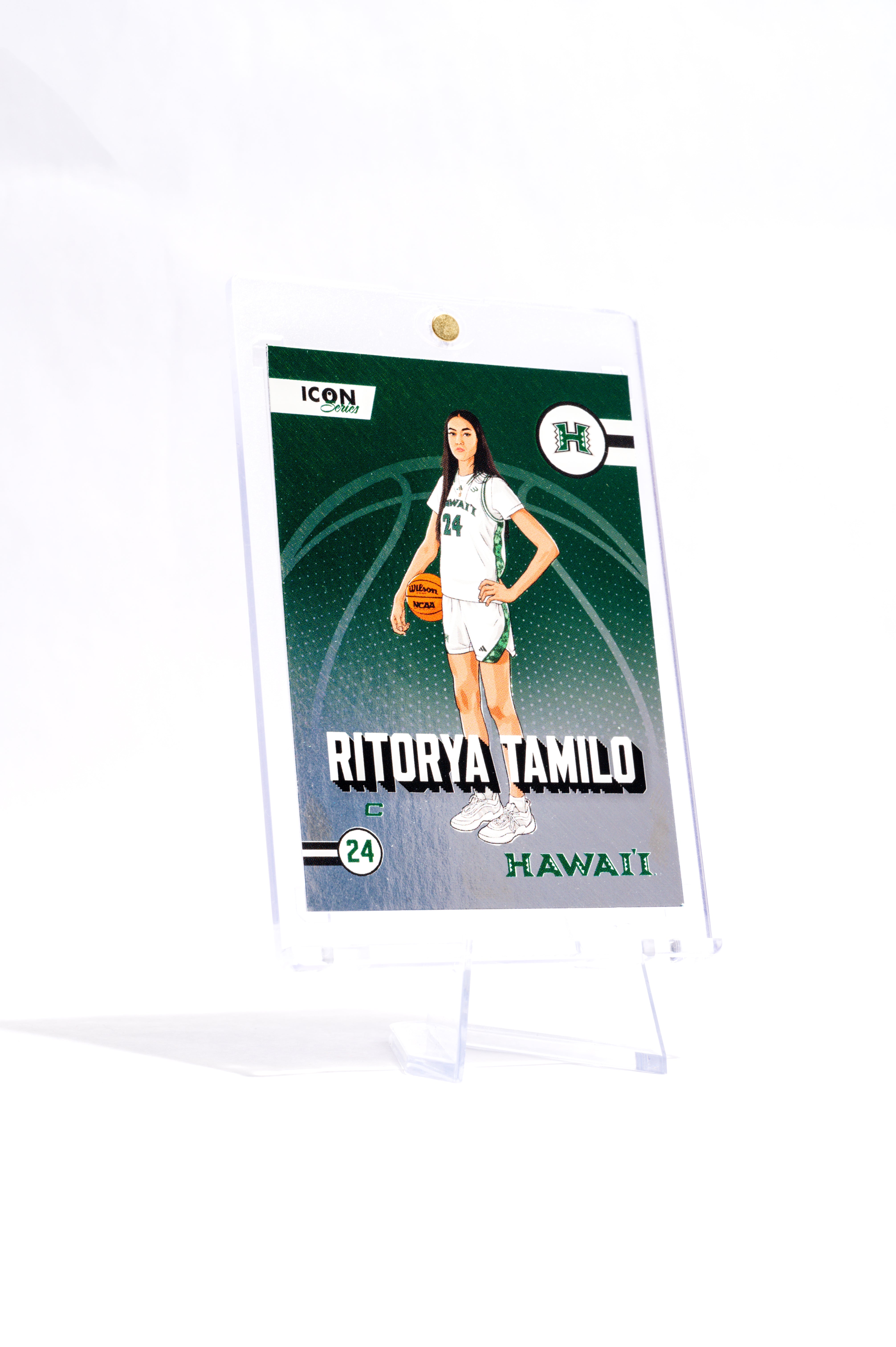 University of Hawaii® 2024-25 Women's Basketball Trading Cards - Platinum Box with Guaranteed Autograph