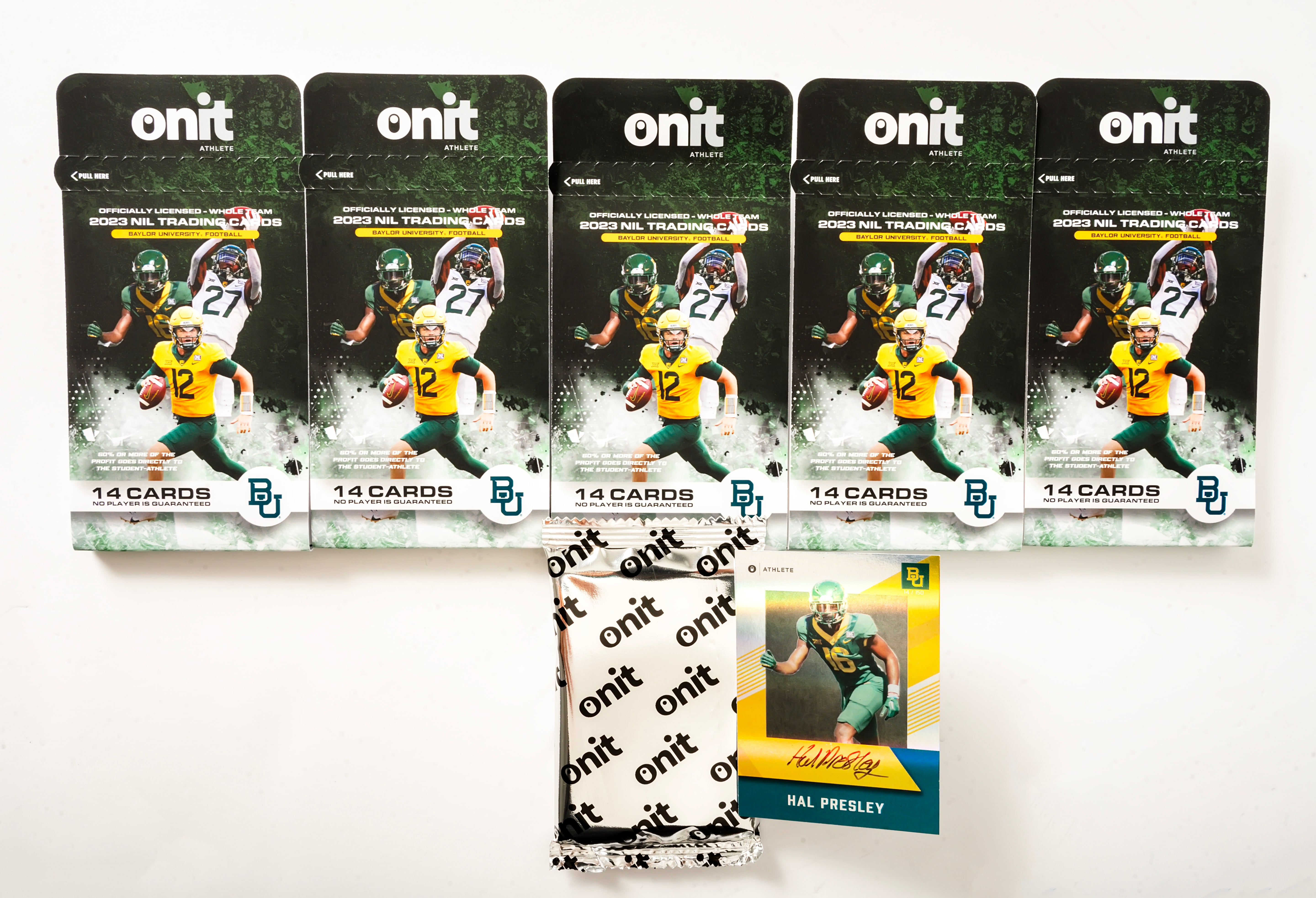 Baylor University Mystery Bundle 2023 - Free Platinum Pack with Guaranteed Autograph