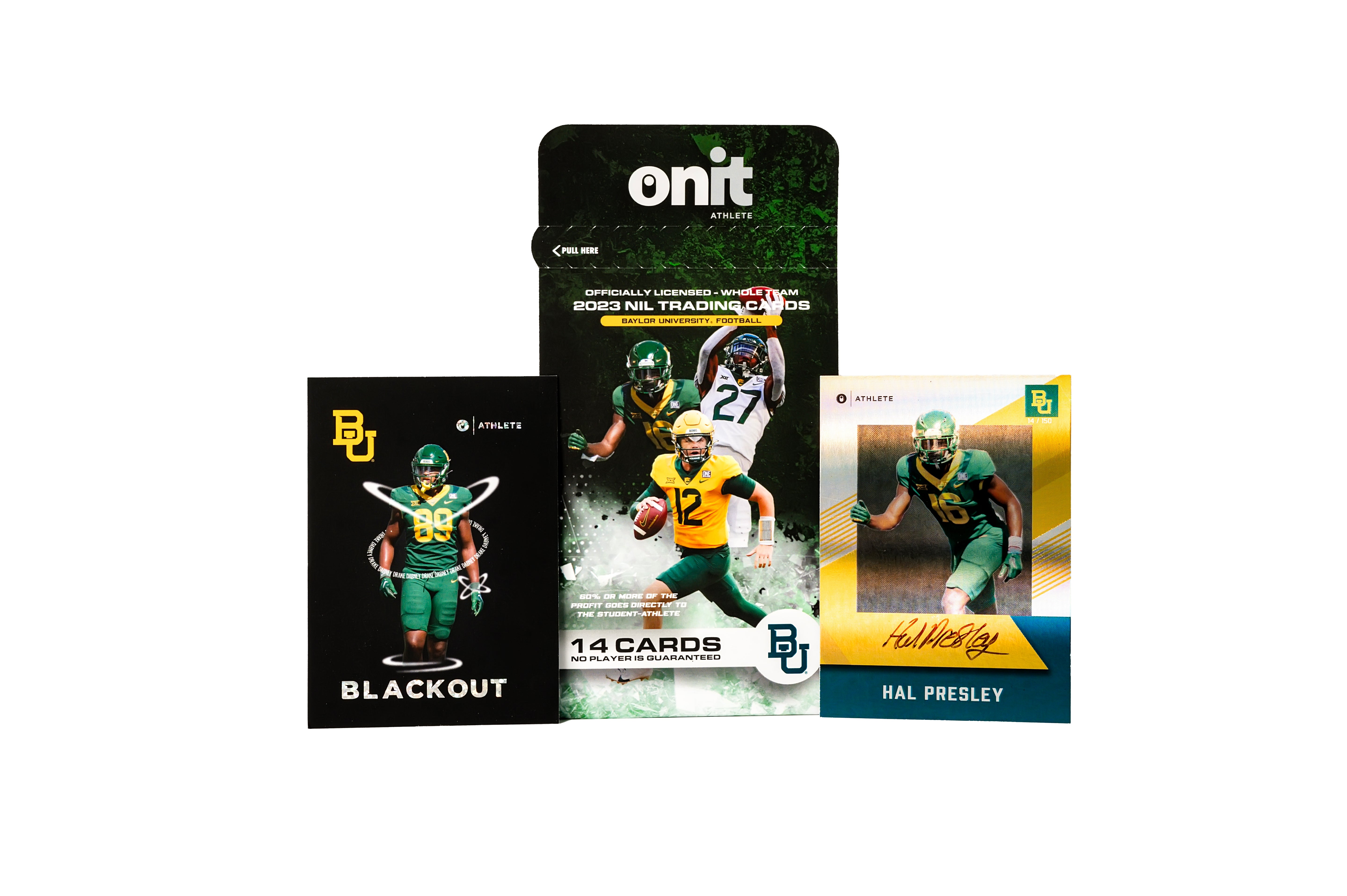 Baylor University® NIL Football - 2023 Trading Cards - Single Pack