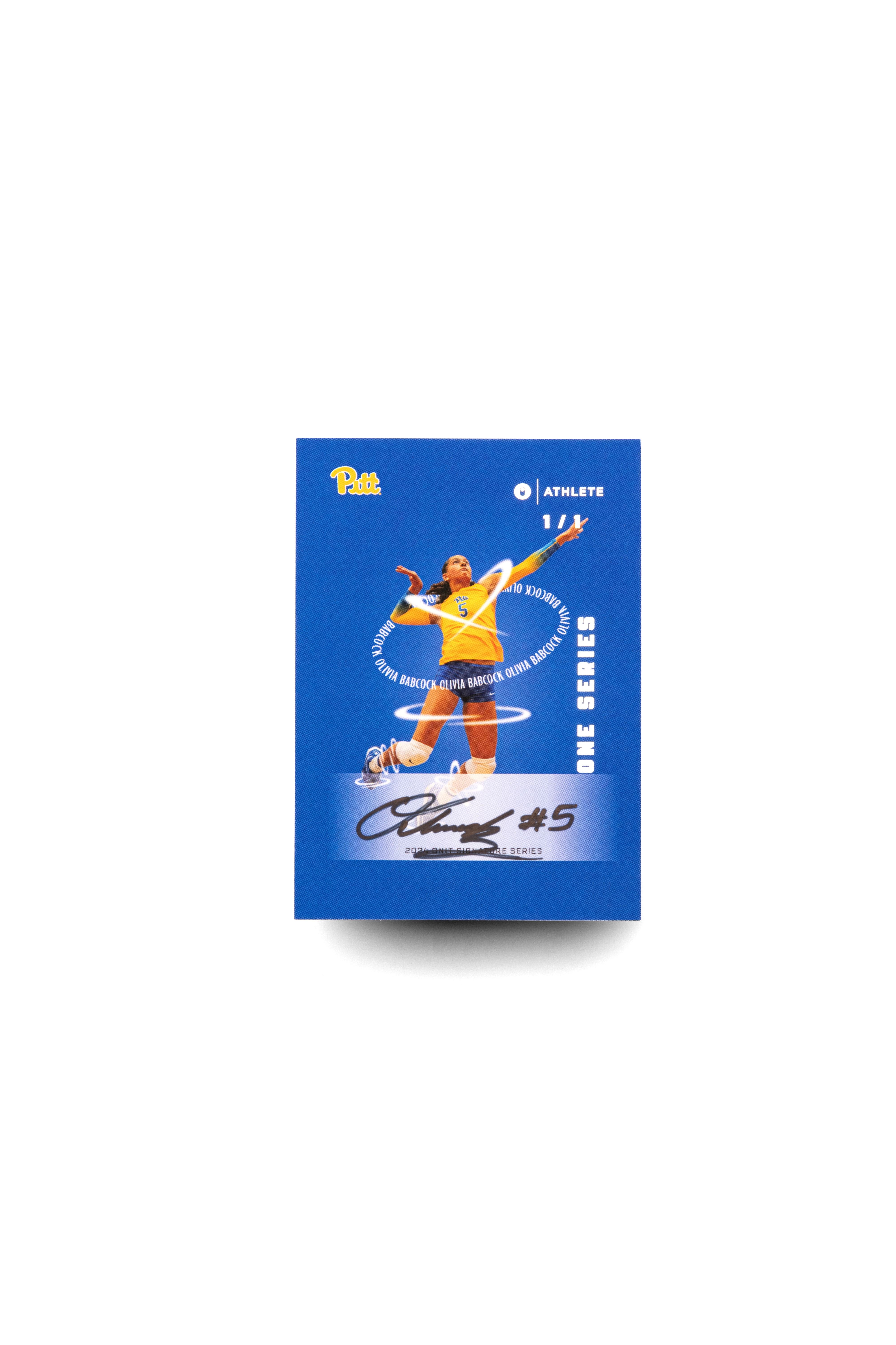 University of Pittsburgh® 2024 Volleyball Trading Cards - Single Pack