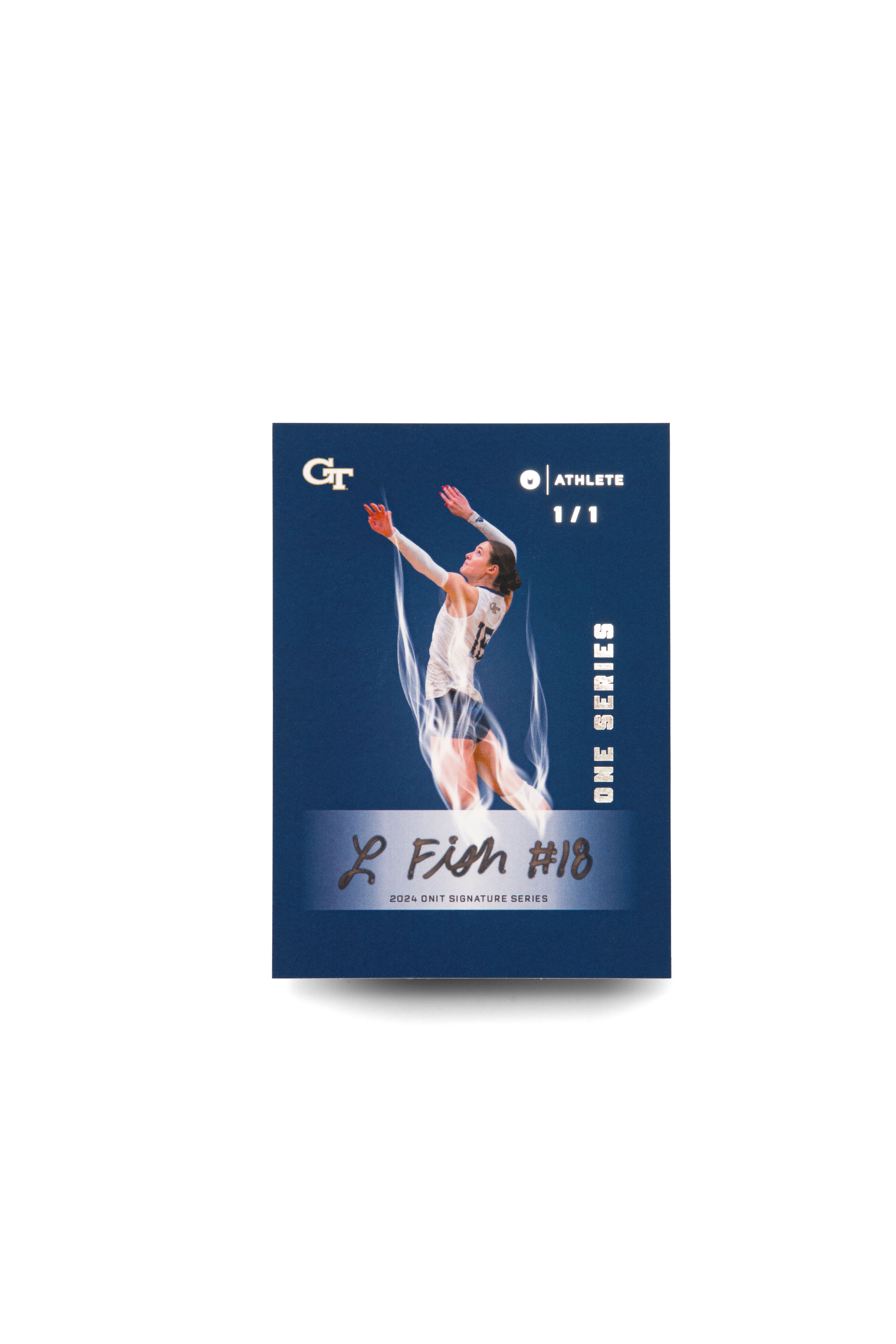 Georgia Tech® 2024 Volleyball Trading Cards - Single Pack