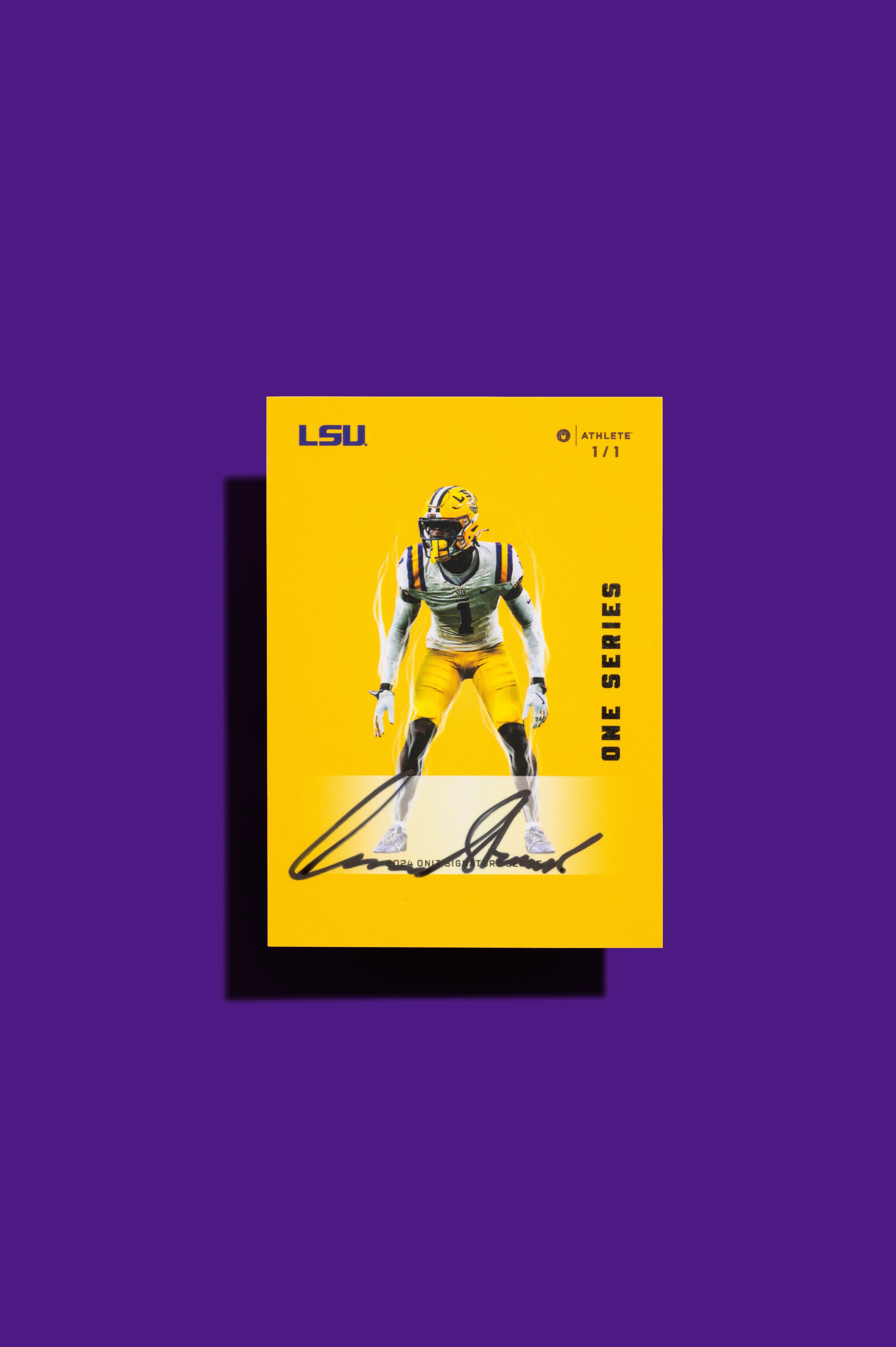 LSU® 2024 Football Trading Cards - Platinum Box