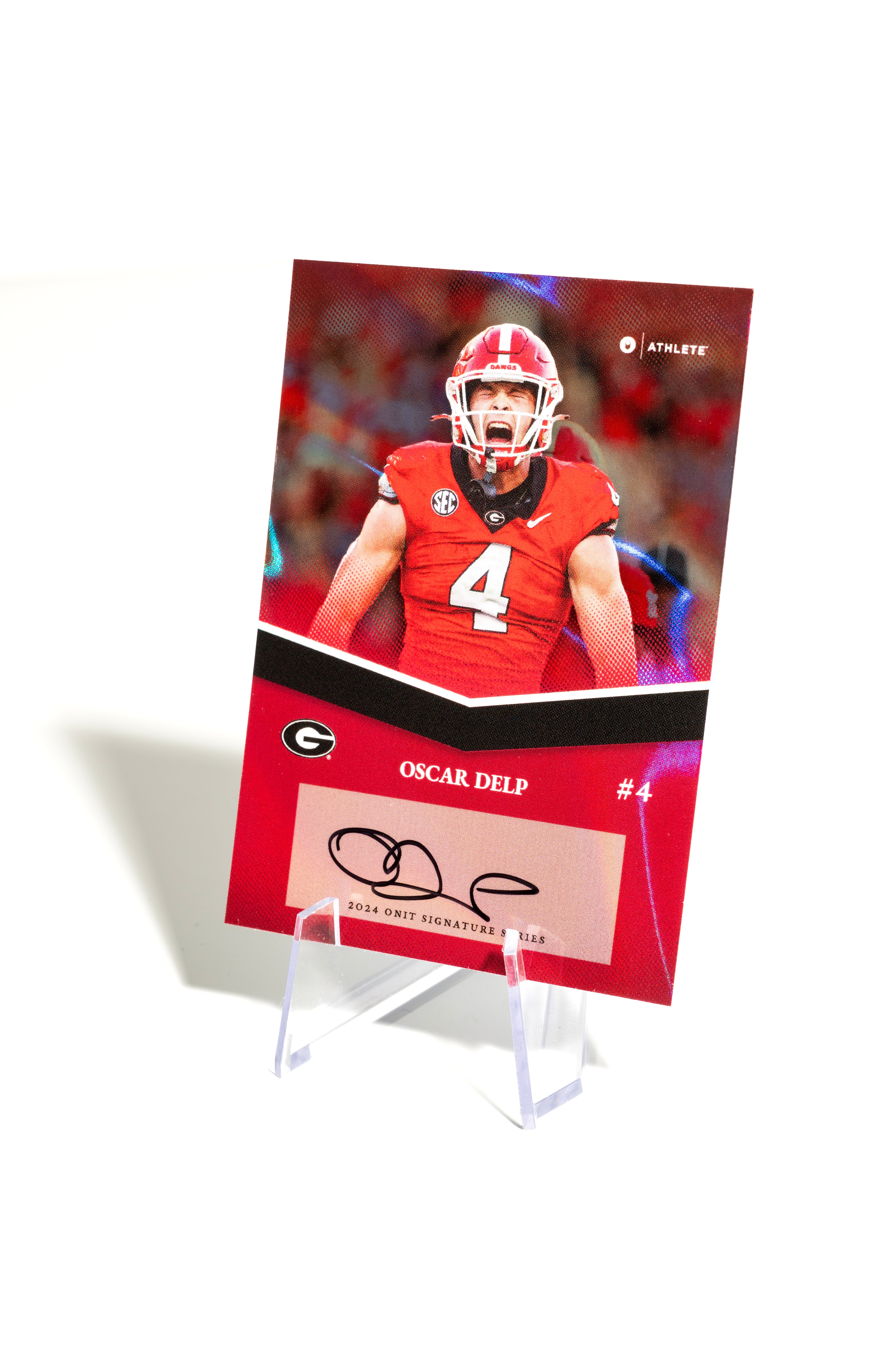 University of Georgia® 2024 Football Autographed Trading Cards - Single Pack