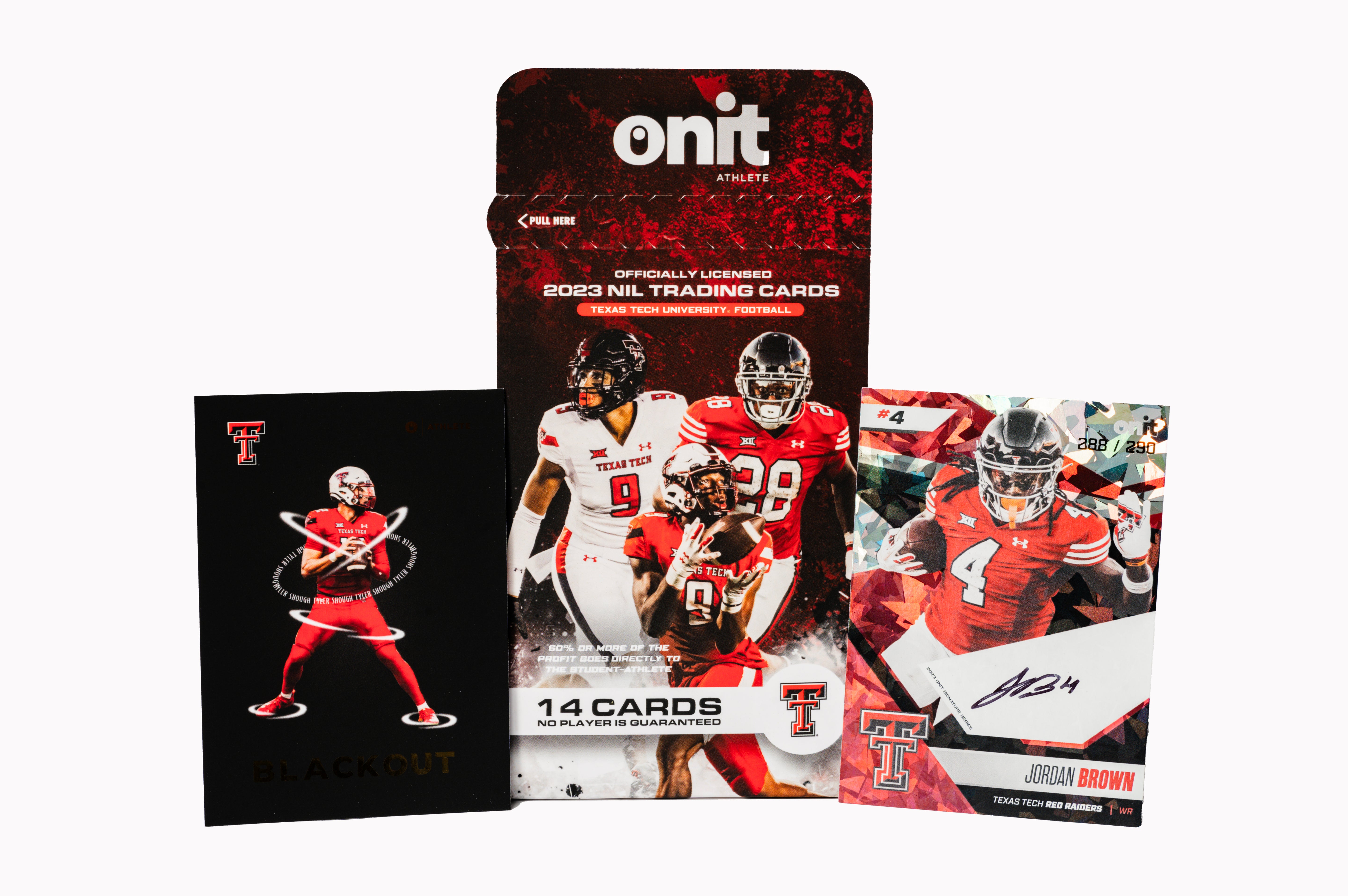 Texas Tech University® NIL Football - 2023 Trading Cards - Single Pack