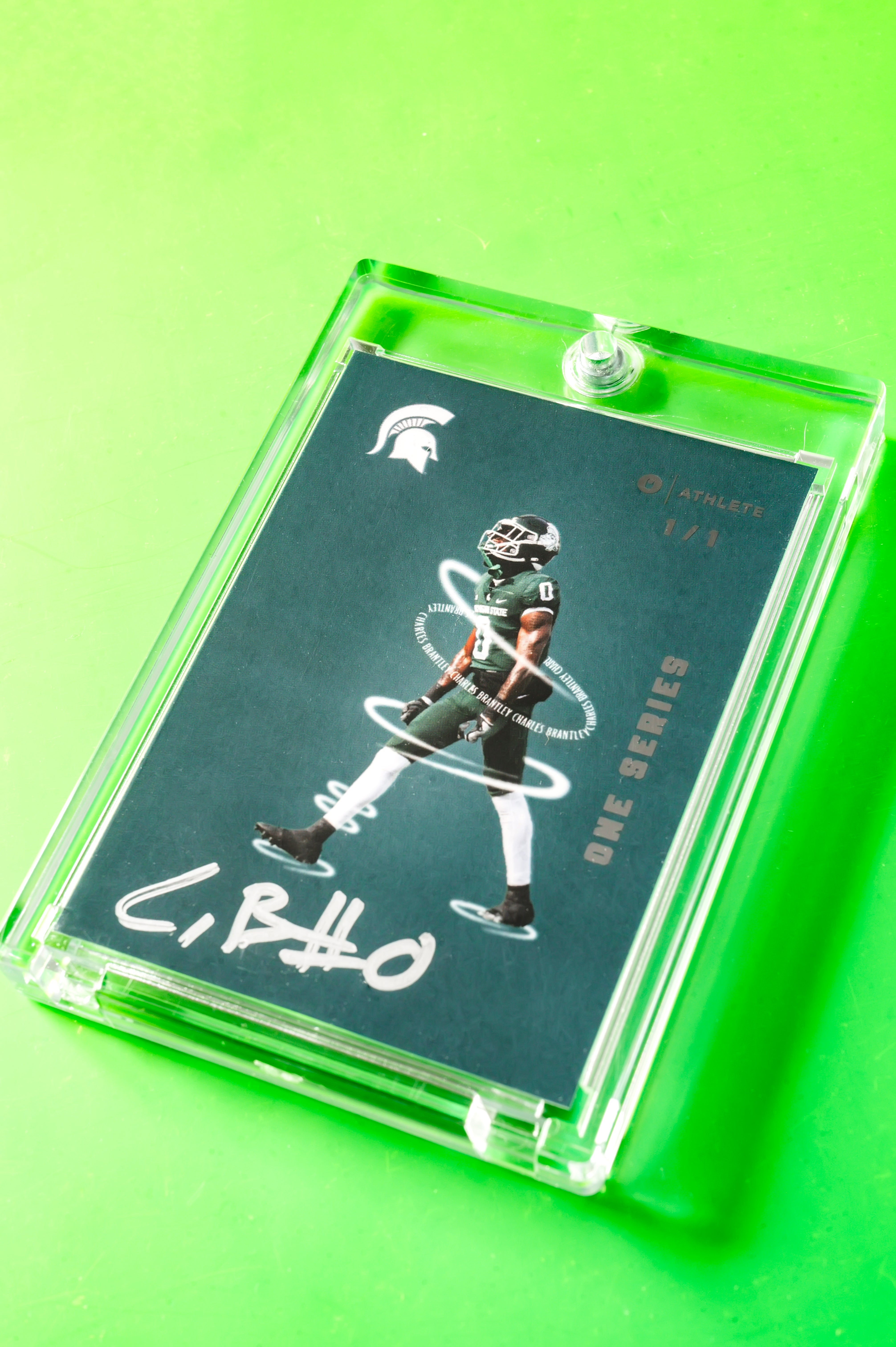 Michigan State University® NIL Football - 2023 Trading Cards - Single Pack with GUARANTEED AUTO