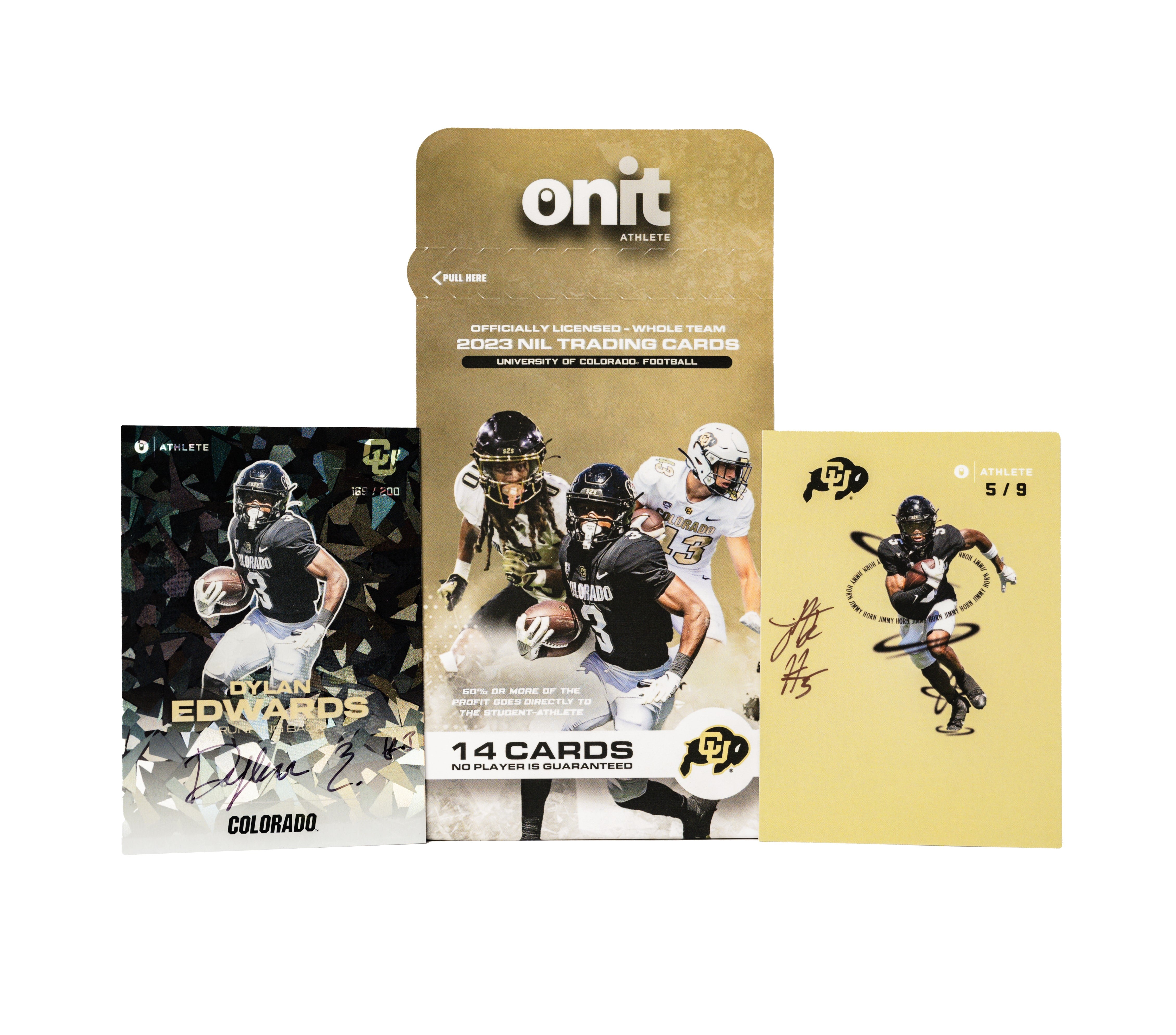 University of Colorado® NIL Football - 2023  Trading Cards - Single Pack