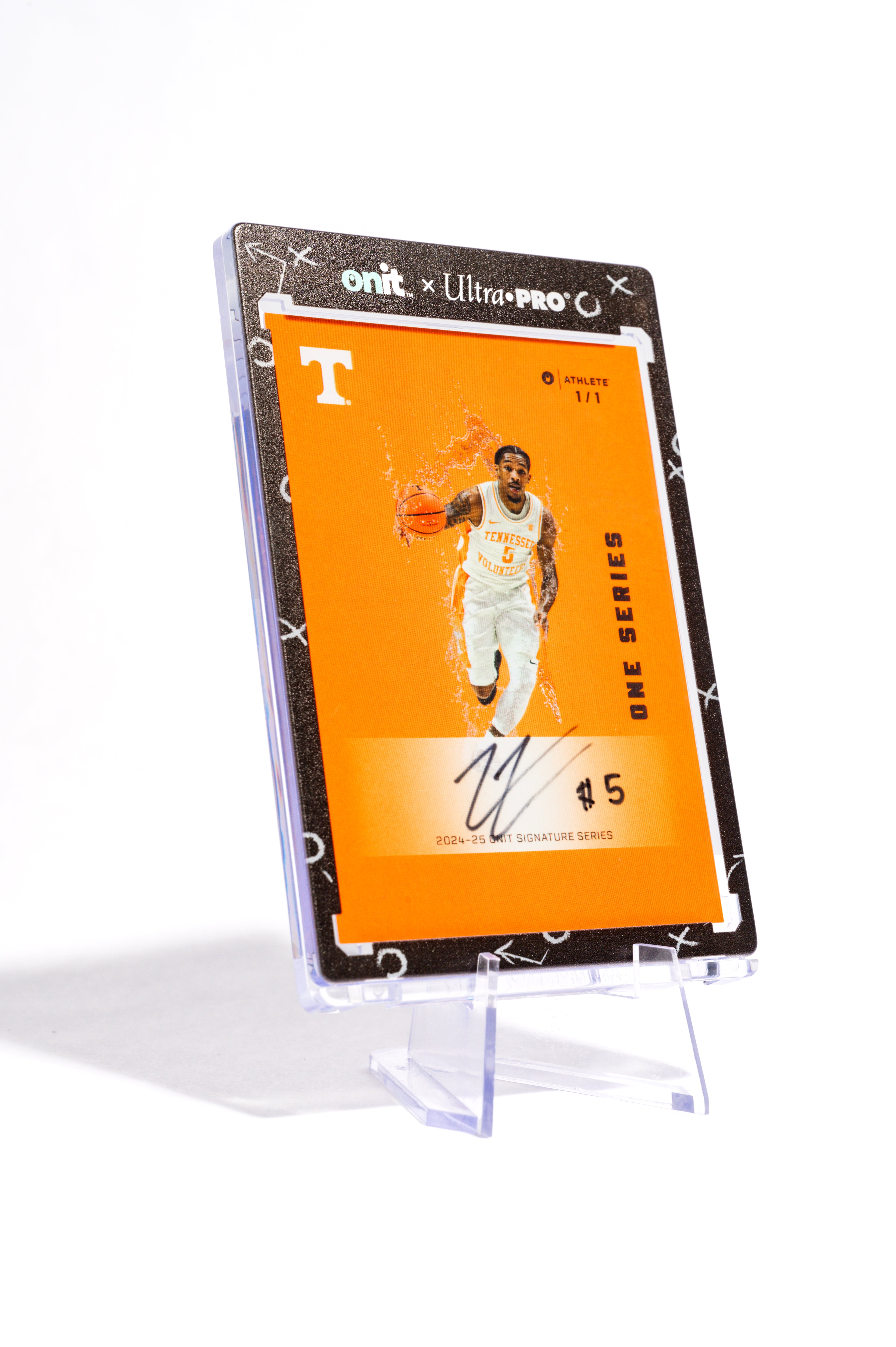 University of Tennessee® NIL Men's Basketball - 2024-25 Signature Trading Cards - Platinum Box with Guaranteed Autograph