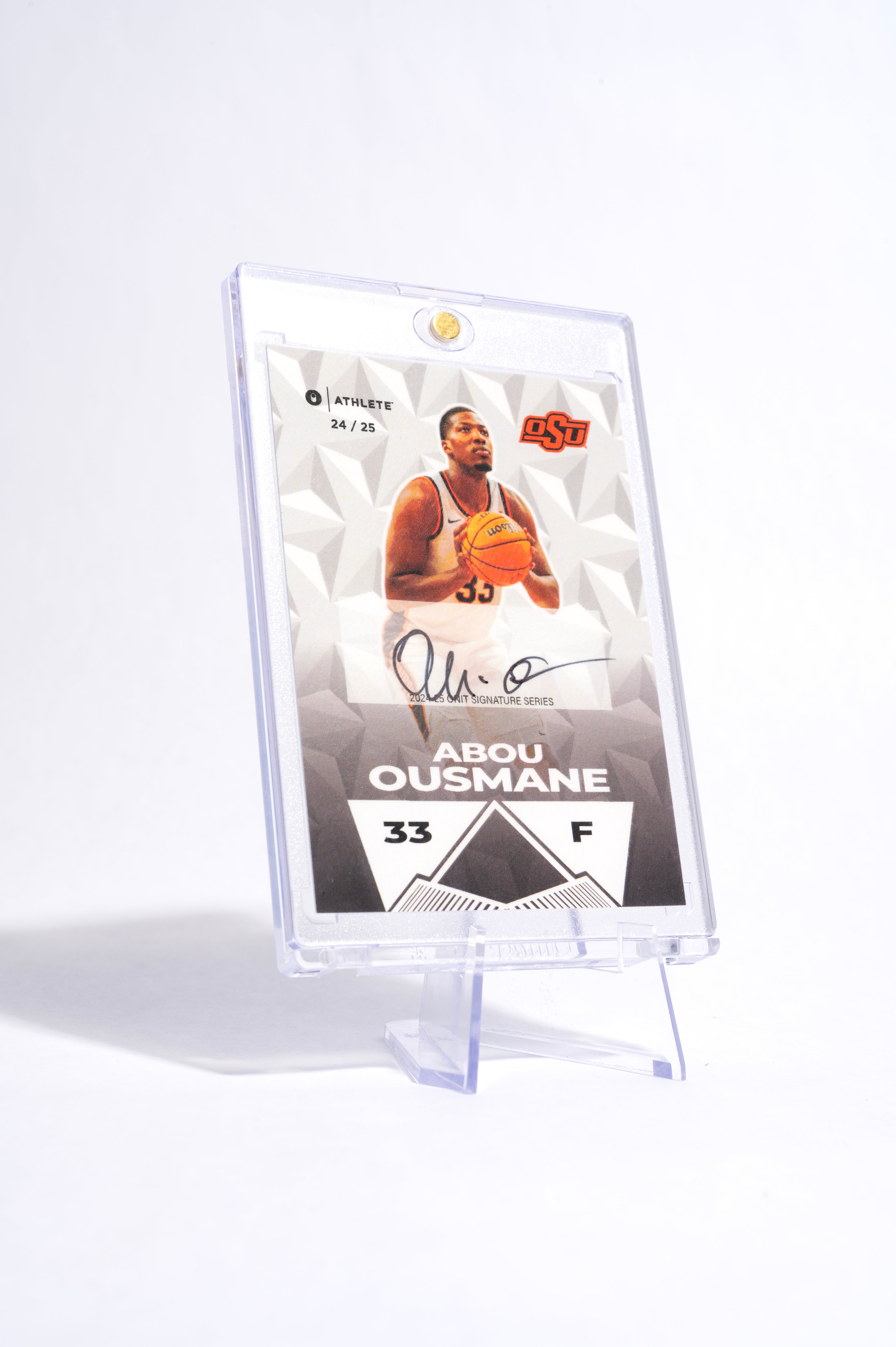 Oklahoma State University® 2024-2025 Men's Basketball Trading Cards - Platinum Box with Guaranteed Autograph