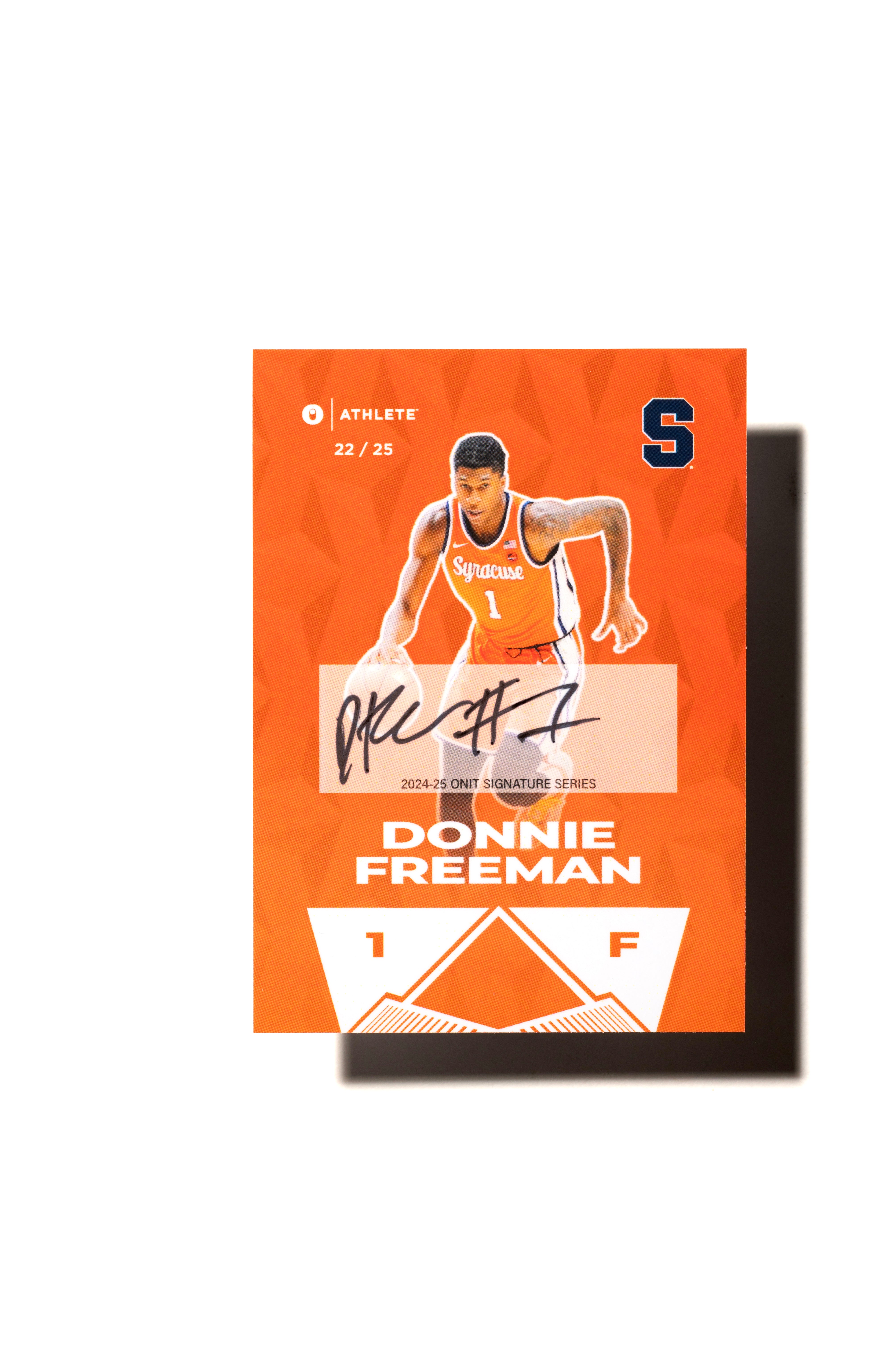 Syracuse University® 2024-2025 Men's Basketball Trading Cards - Platinum Box with Guaranteed Autograph