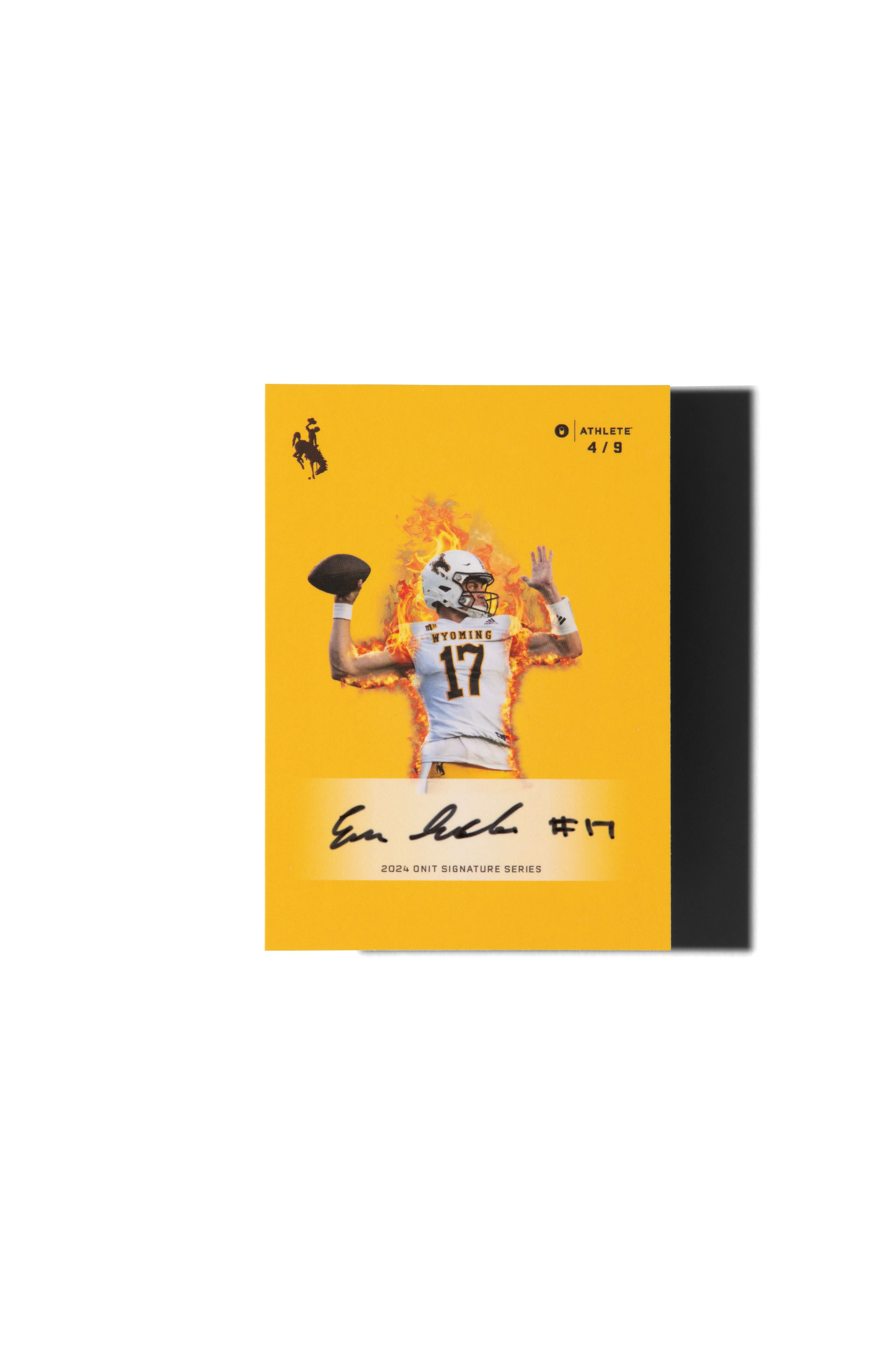 University of Wyoming® 2024 Football Trading Cards - Single Pack