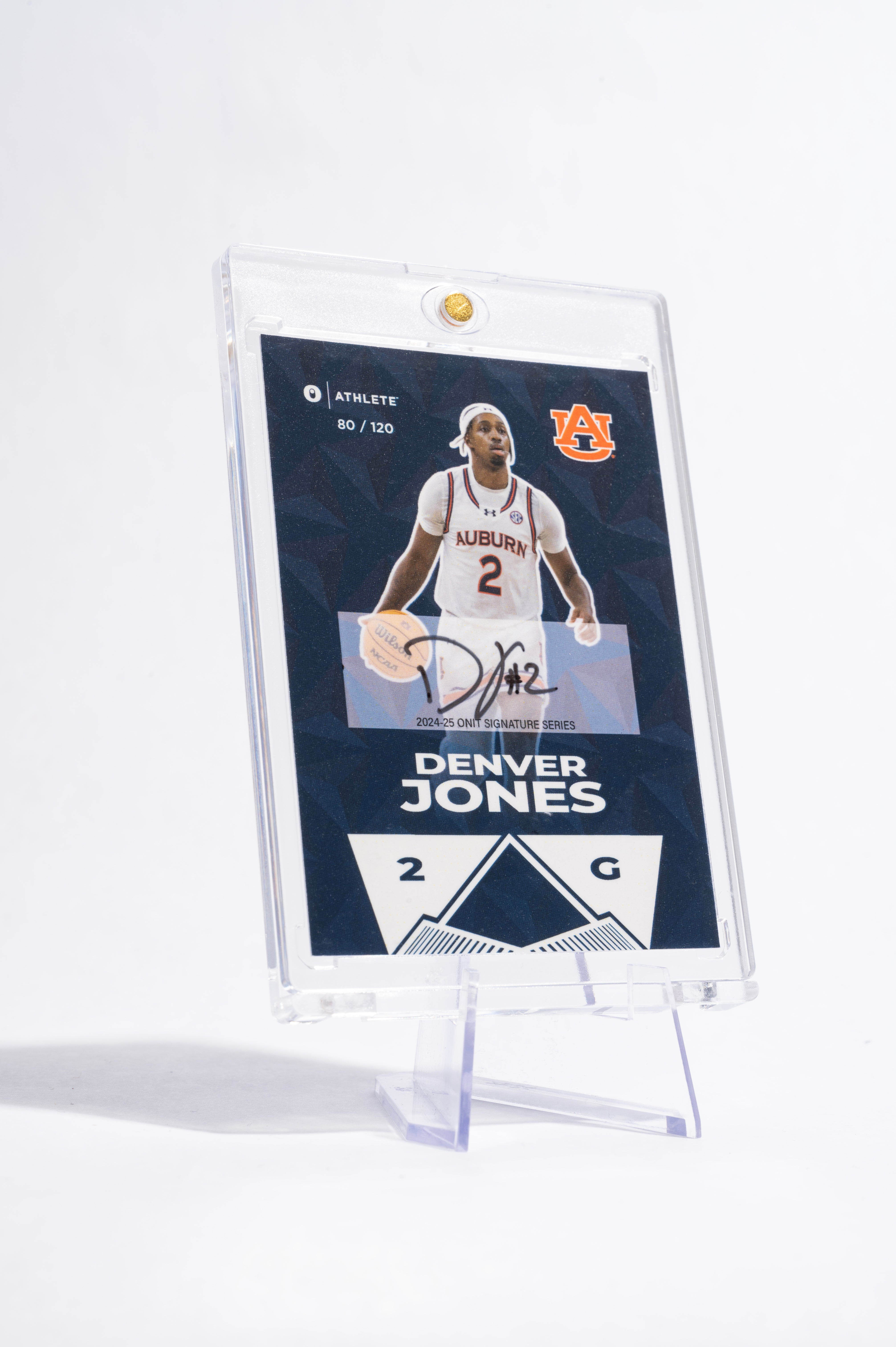 Auburn University® 2024-2025 Men's Basketball Trading Cards - Platinum Box with Guaranteed Autograph