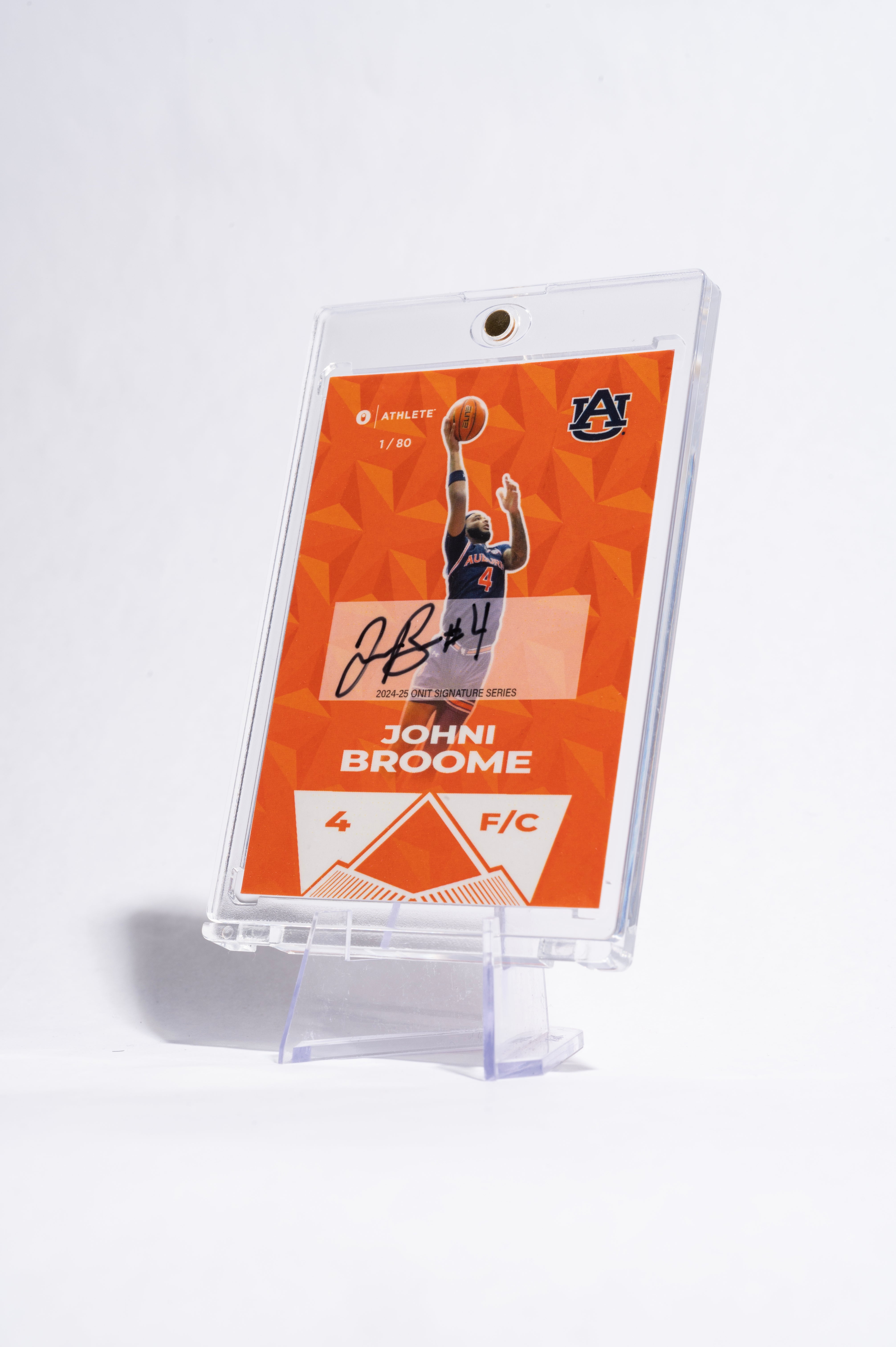 Auburn University® 2024-2025 Men's Basketball Trading Cards - Platinum Box with Guaranteed Autograph