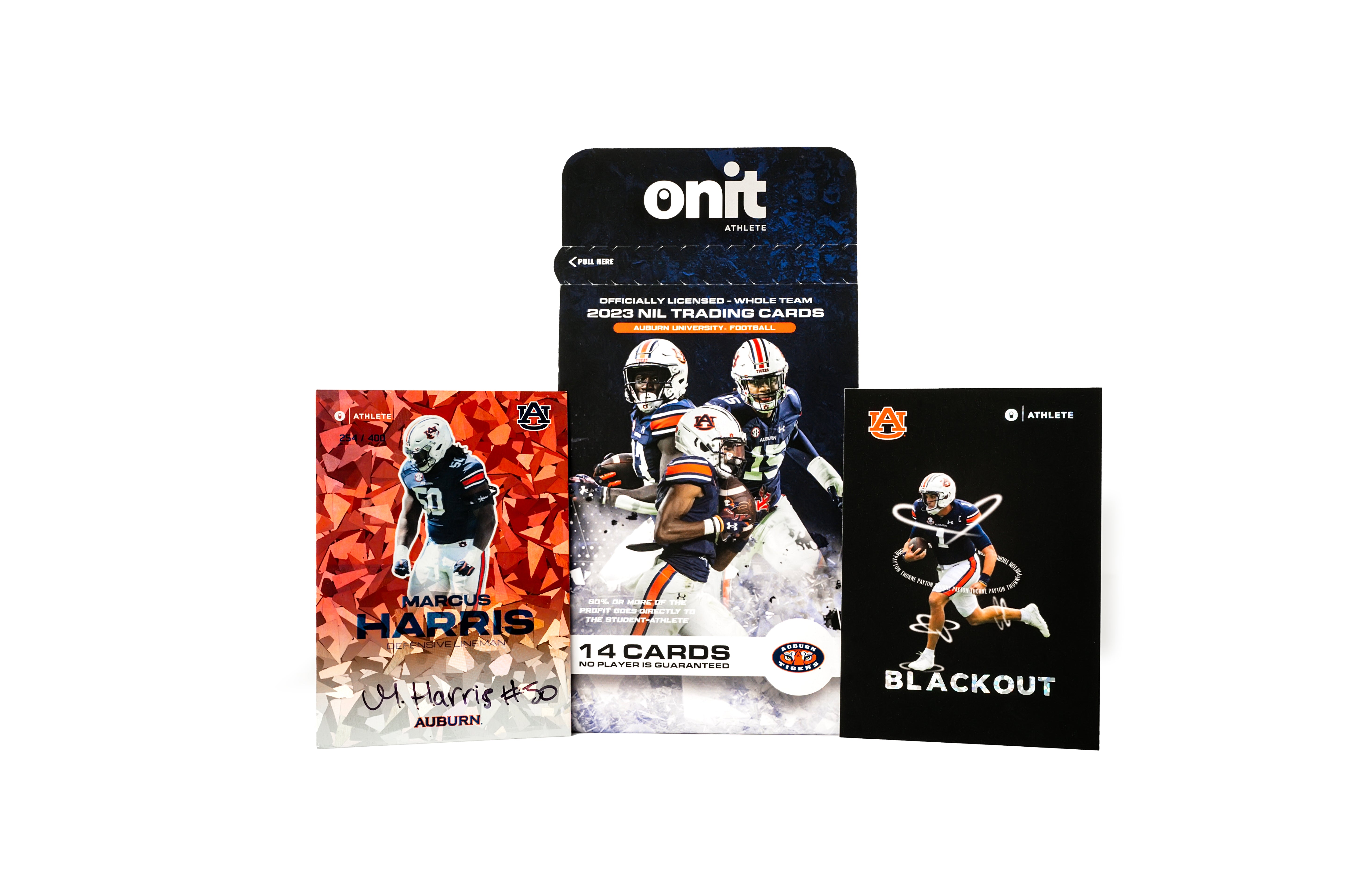 Auburn University® NIL Football - 2023 Trading Cards - Single Pack