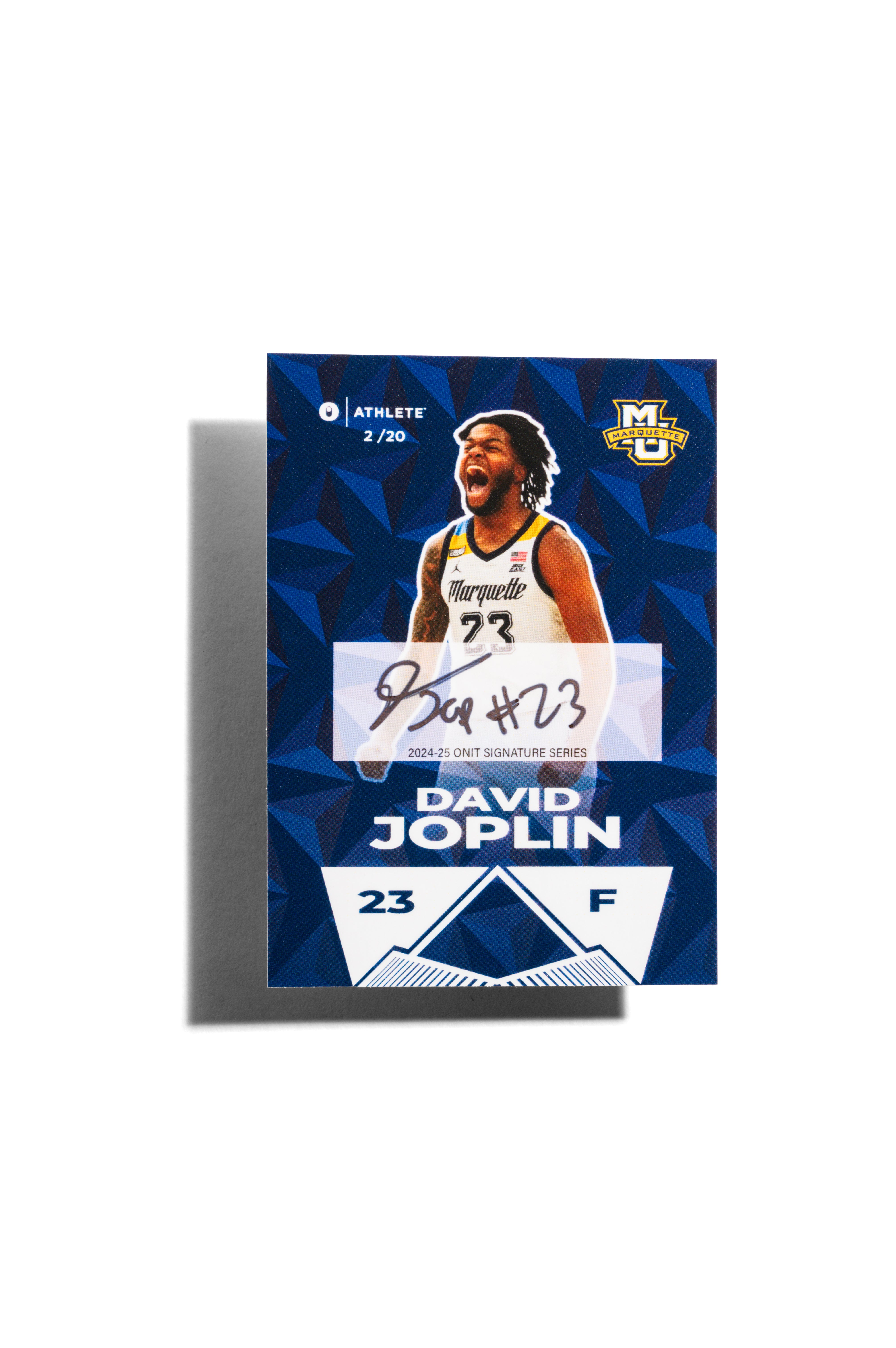 Marquette University® 2024-2025 Men's Basketball Trading Cards - Platinum Box with Guaranteed Autograph