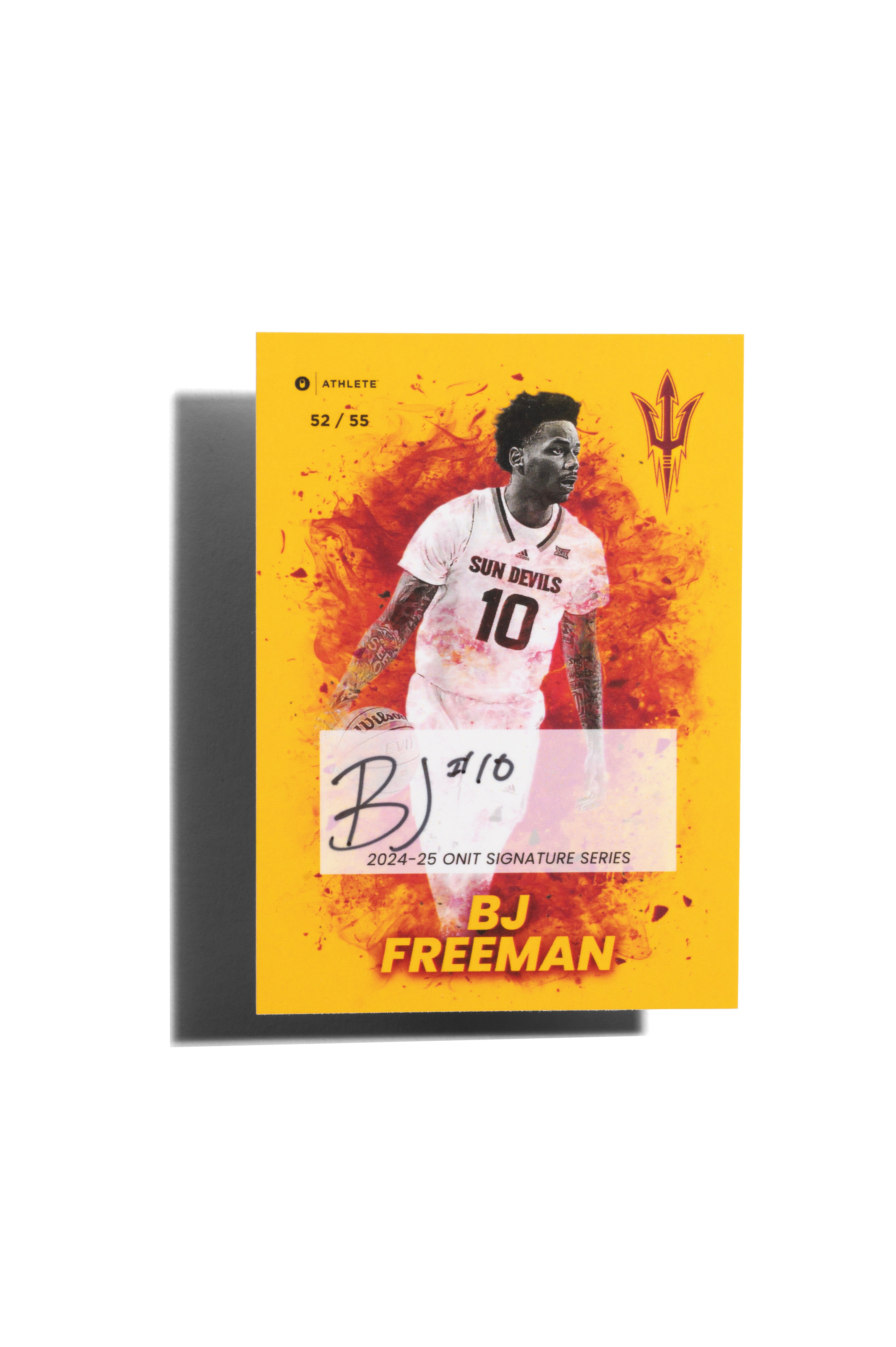 Arizona State University® 2024-25 Men's Basketball Trading Cards - Platinum Box with Guaranteed Autograph