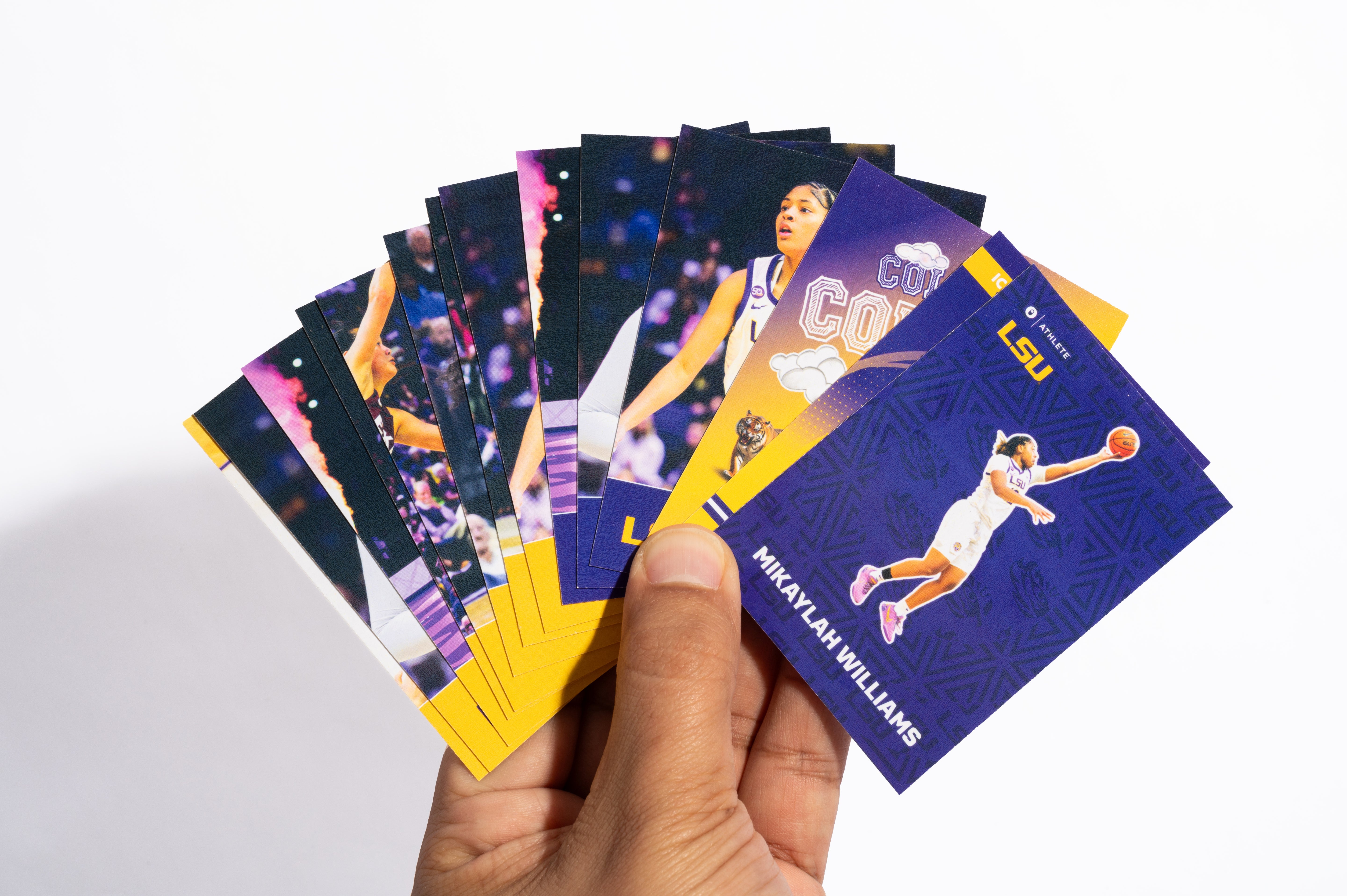 LSU® 2024-2025 Women's Basketball Trading Cards - Platinum Box with Guaranteed Autograph