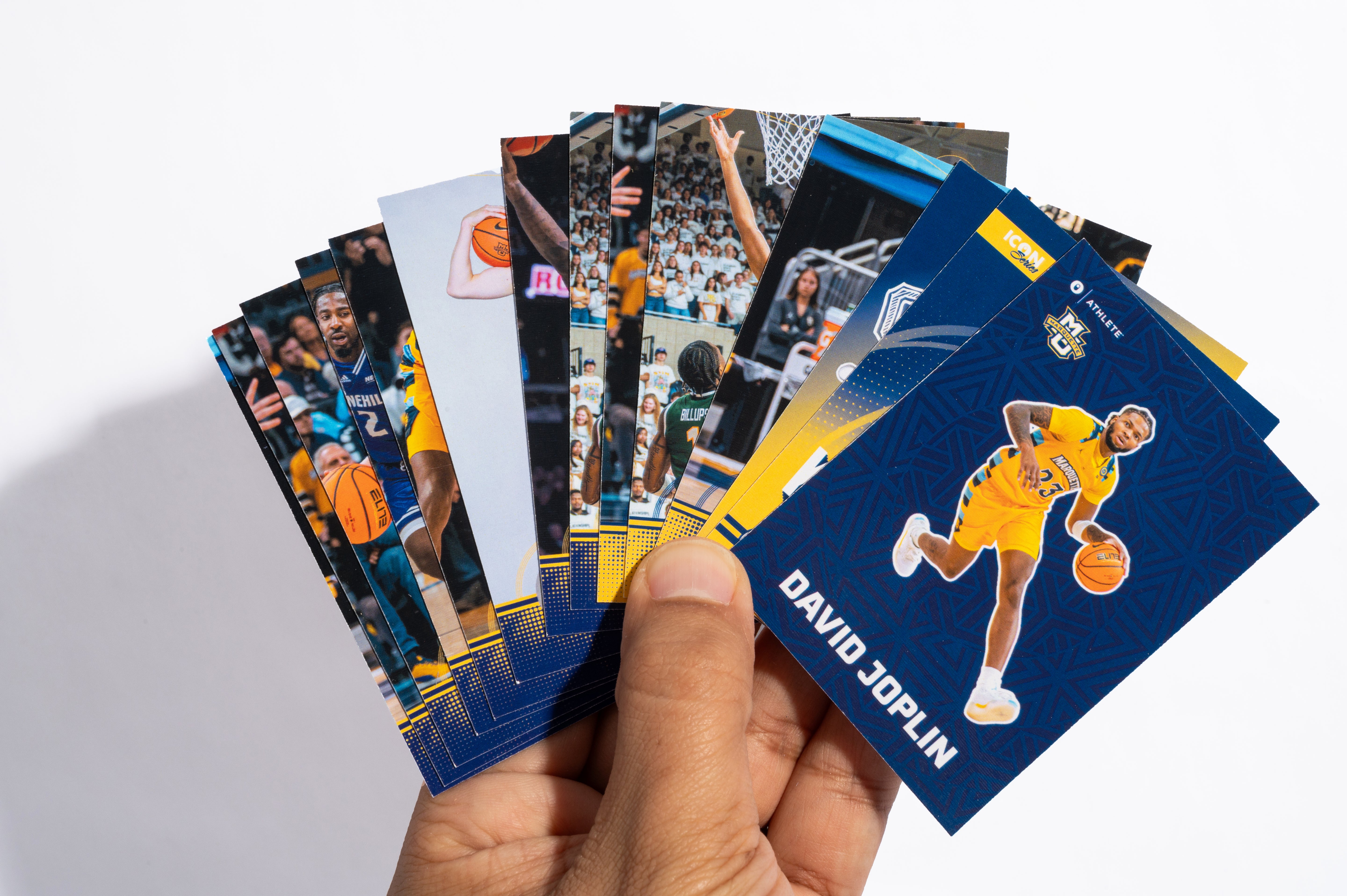 Marquette University® 2024-2025 Men's Basketball Trading Cards - Platinum Box with Guaranteed Autograph