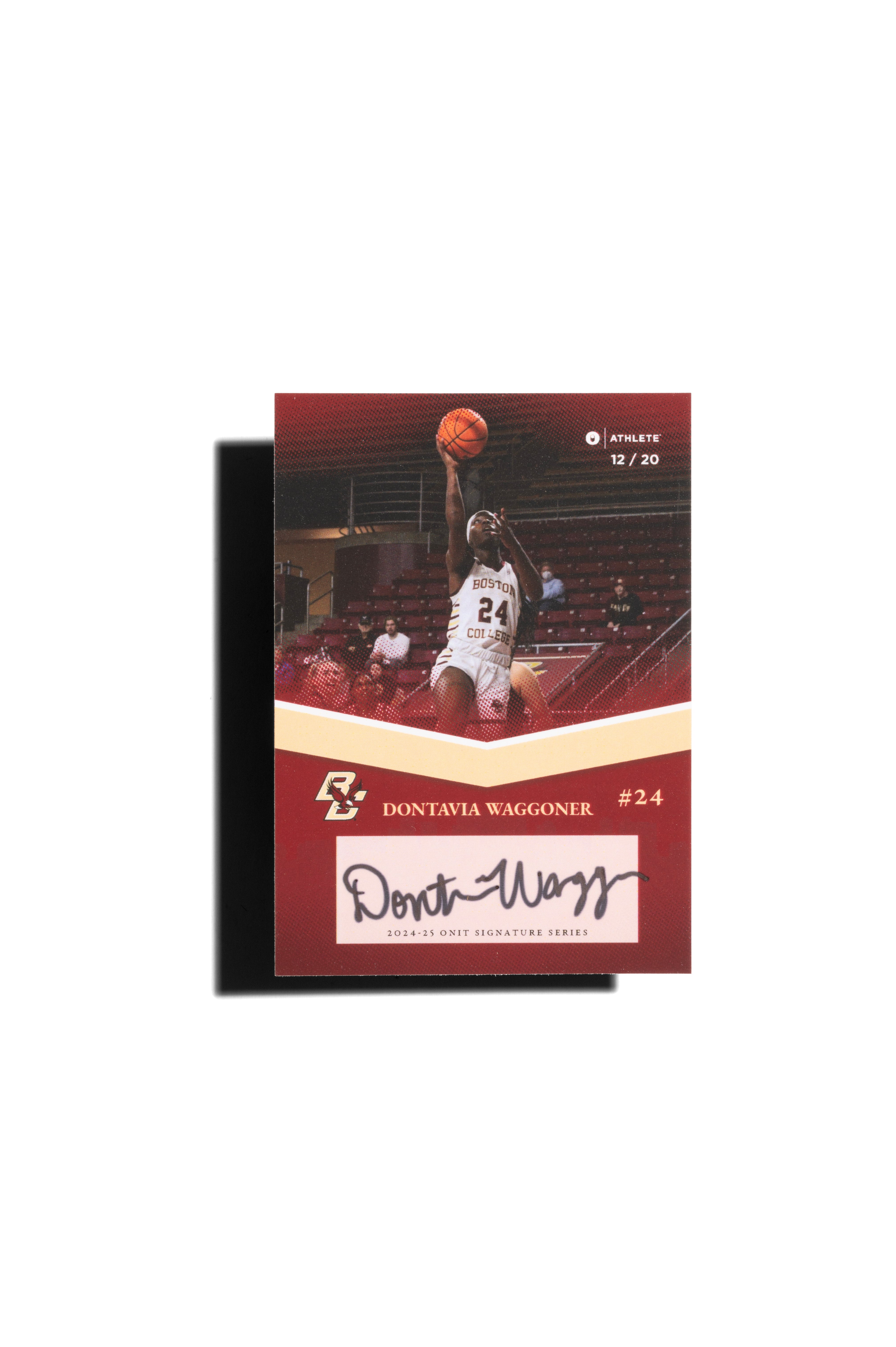 Boston College® 2024-25 Women's Basketball Trading Cards - Platinum Box with Guaranteed Autograph