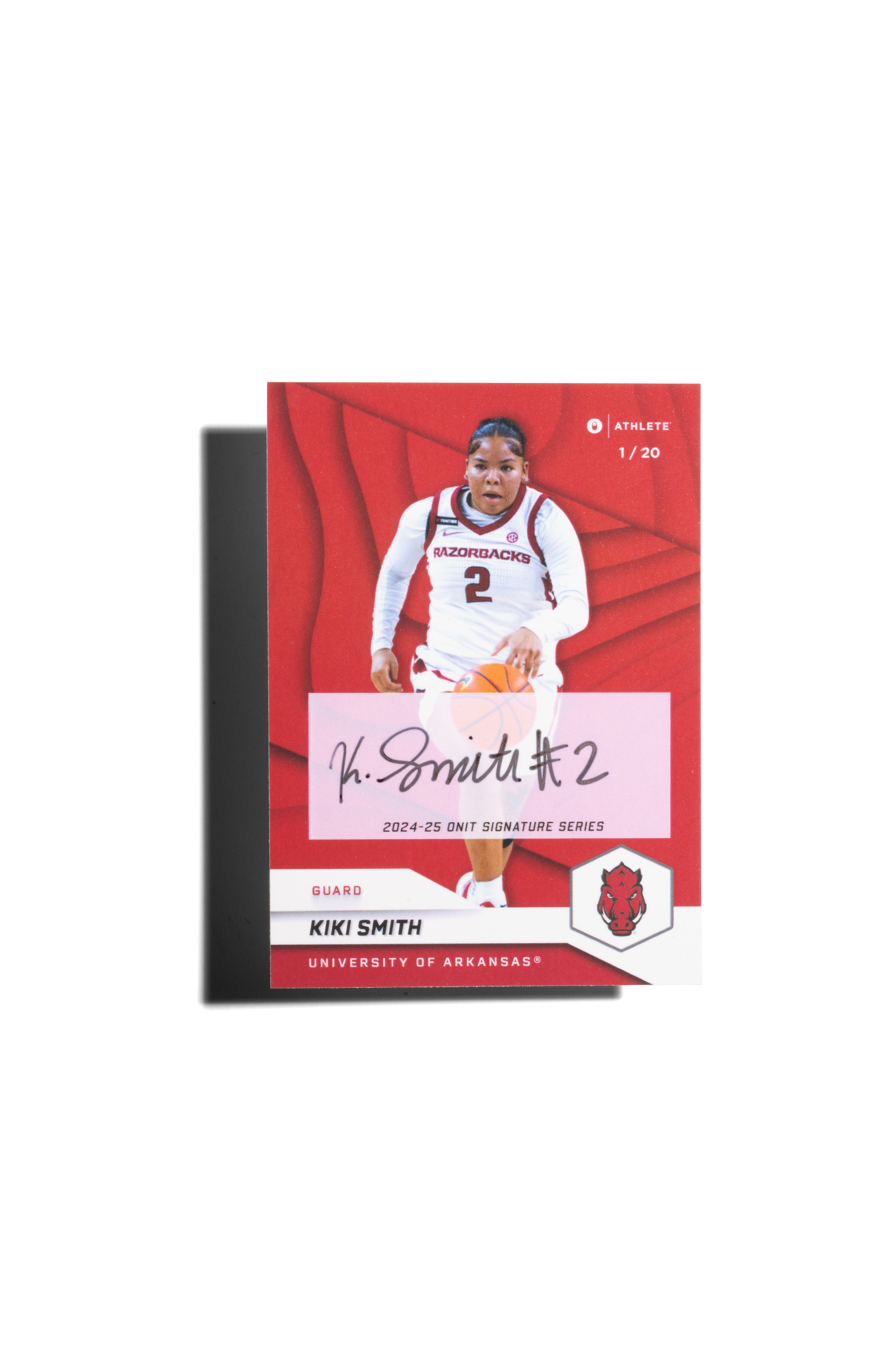 University of Arkansas® 2024-25 Women's Basketball Trading Cards - Platinum Box with Guaranteed Autograph