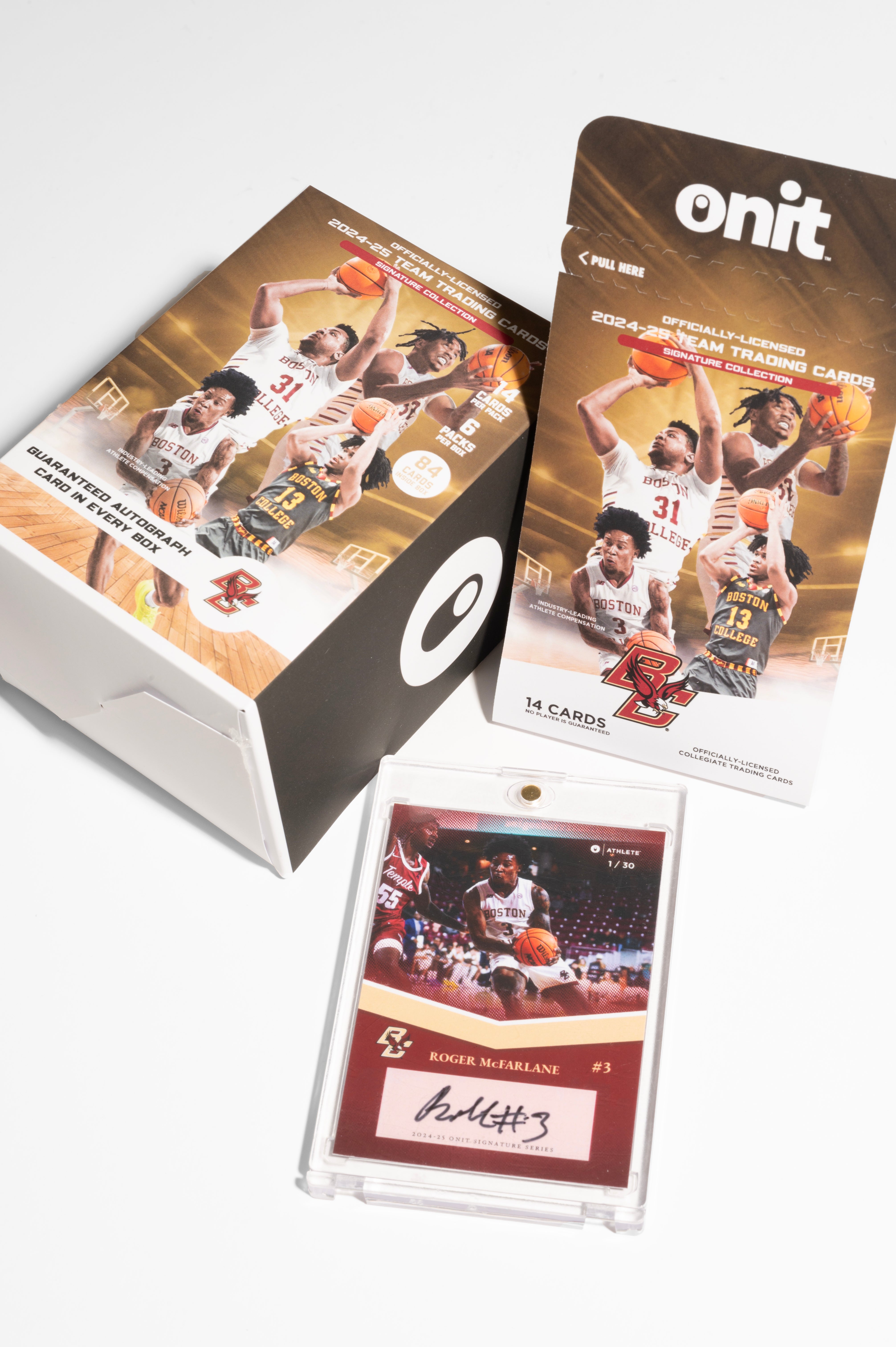 Boston College® 2024-25 Men's Basketball Trading Cards - Single Pack