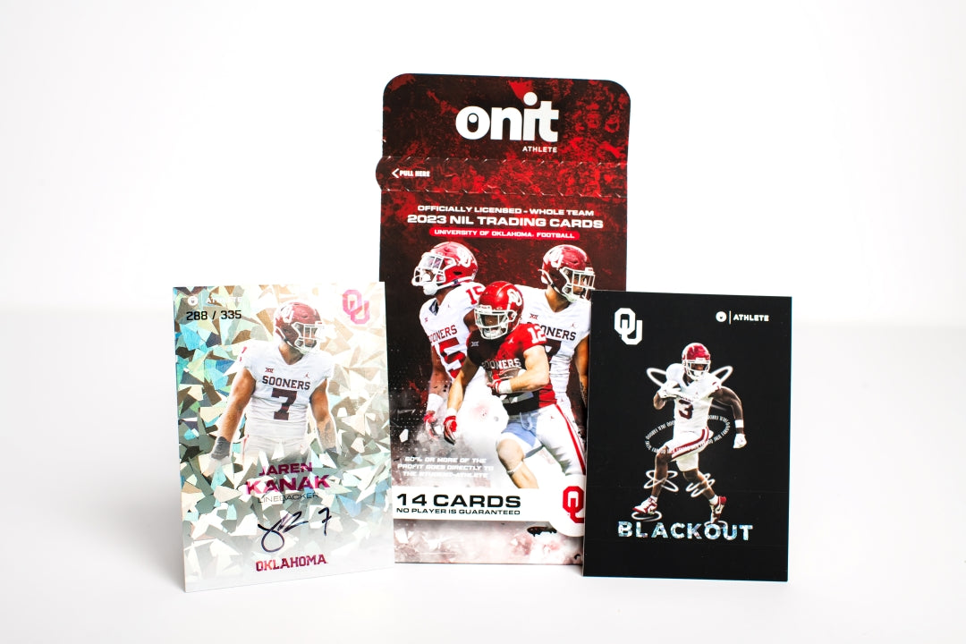 The University of Oklahoma® NIL Football - 2023 Trading Cards - Single Pack