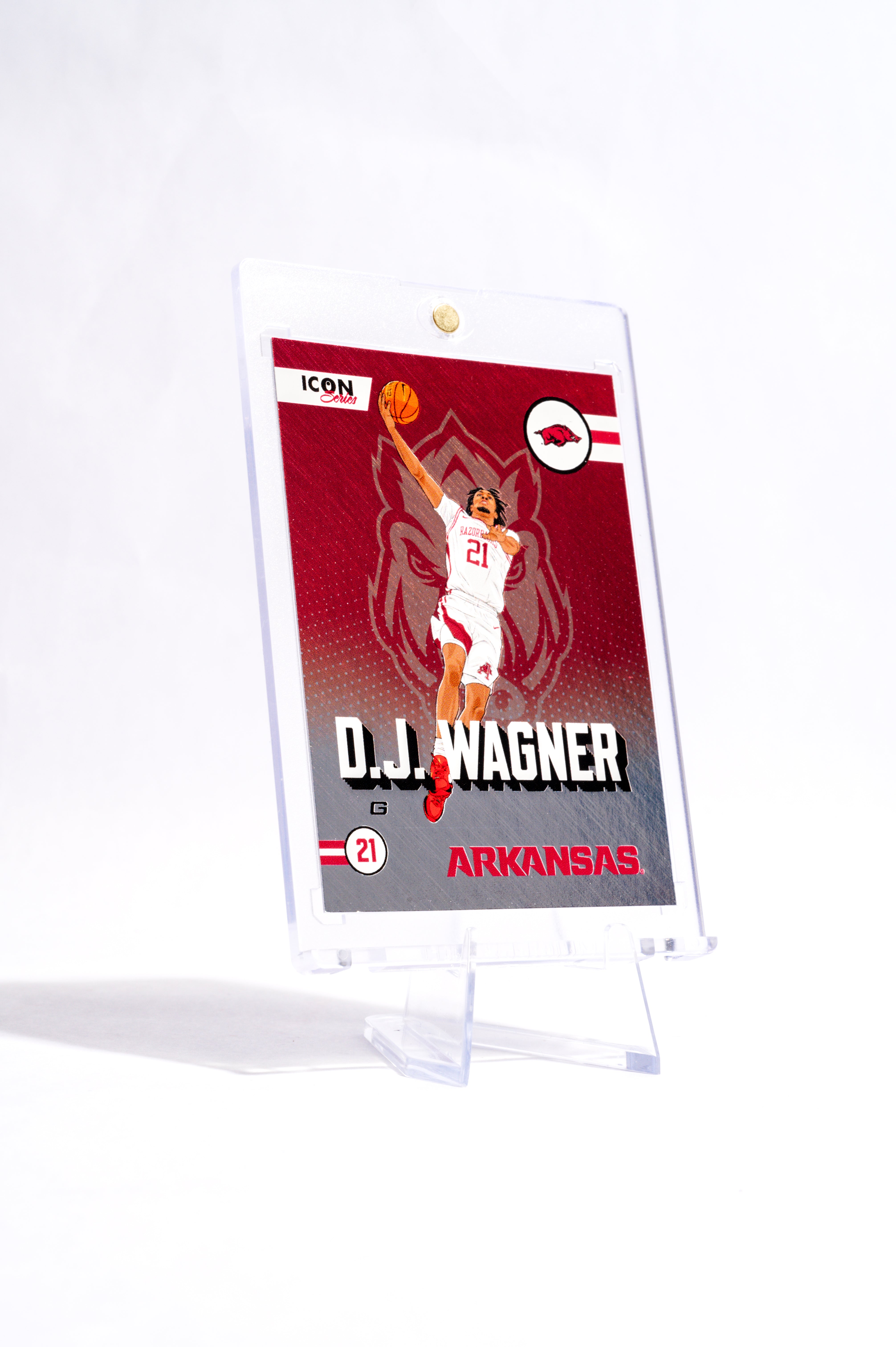 University of Arkansas® 2024-25 Men's Basketball Trading Cards - Platinum Box with Guaranteed Autograph