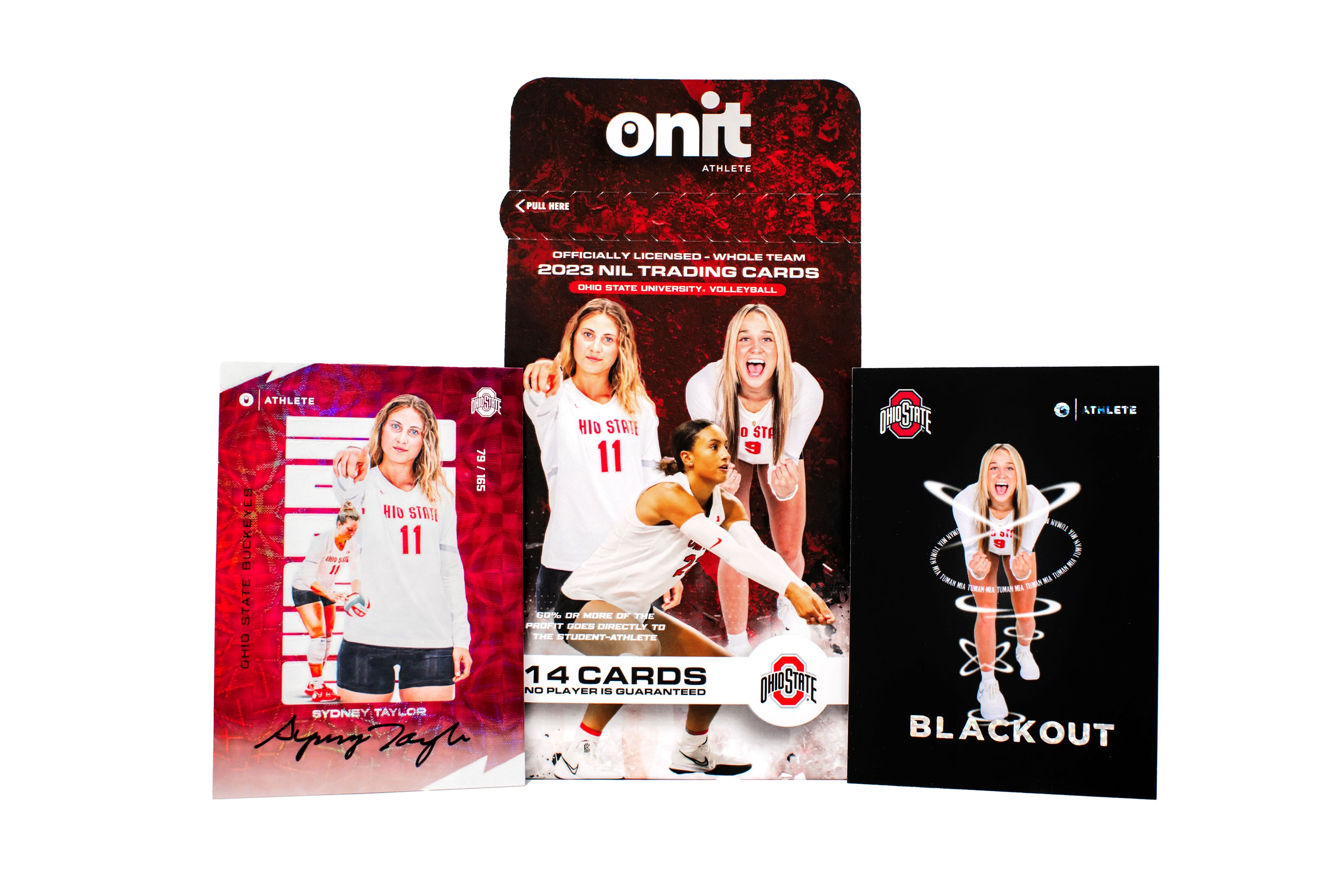 The Ohio State University® NIL Volleyball - 2023 Trading Cards - Single Pack