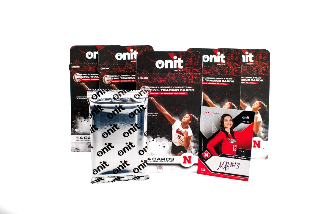 University of Nebraska® Volleyball Mystery Bundle 2023 - Free Platinum Pack with Guaranteed Autograph