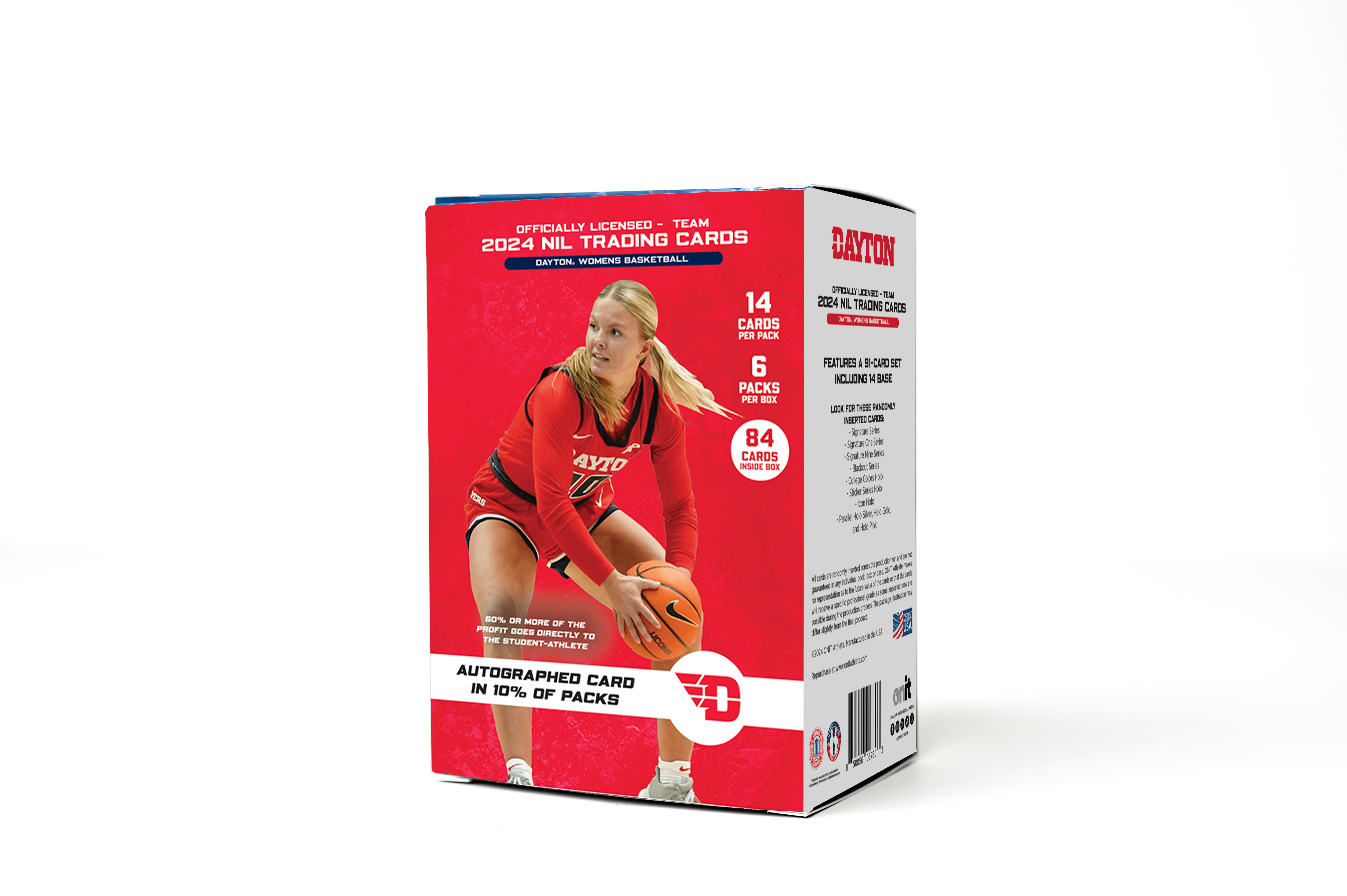 University of Dayton® Platinum Box - NIL Women's Basketball 2023-24 Trading Cards - GUARANTEED AUTOGRAPH