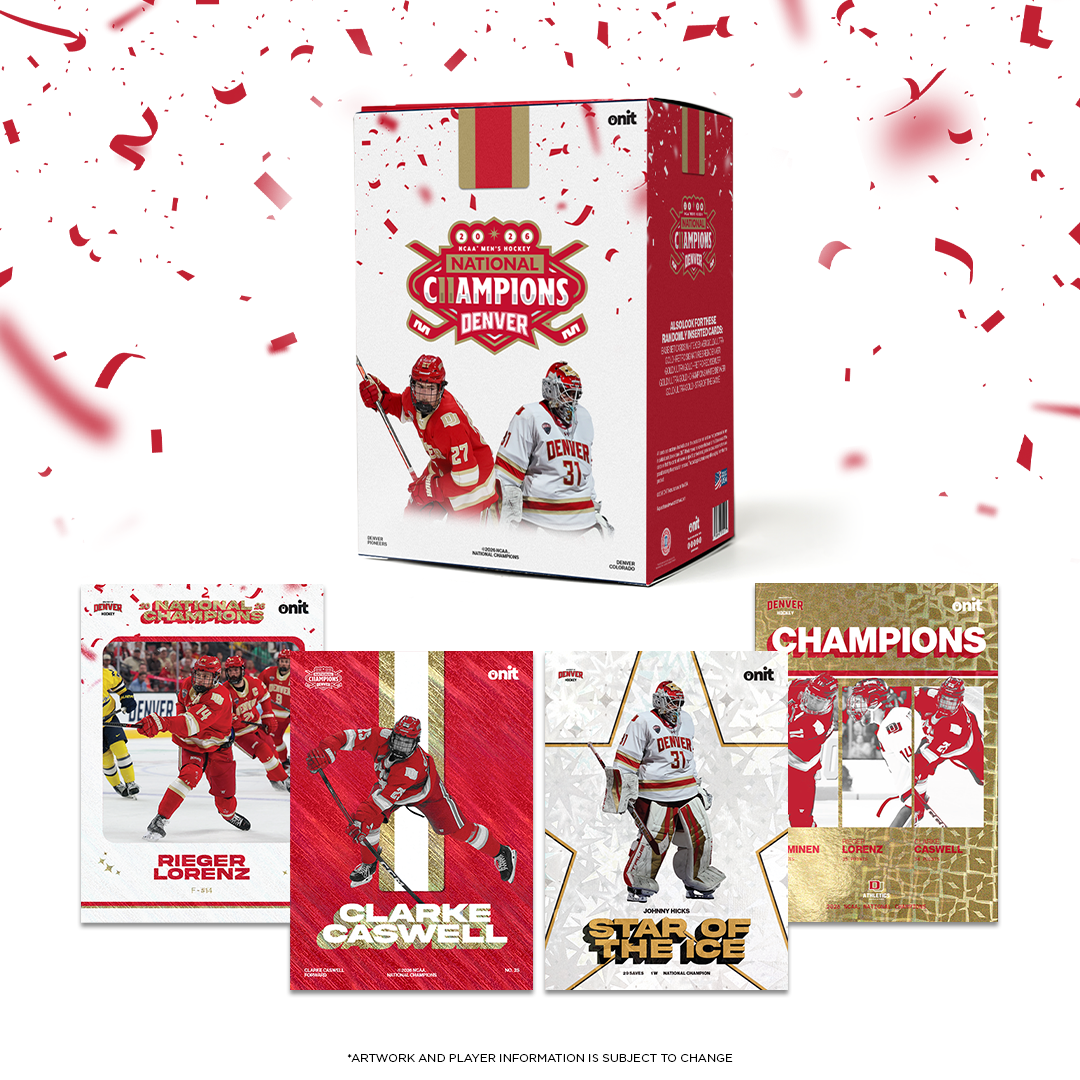 University of Denver Men's Hockey 2026 Champion Commemorative Box