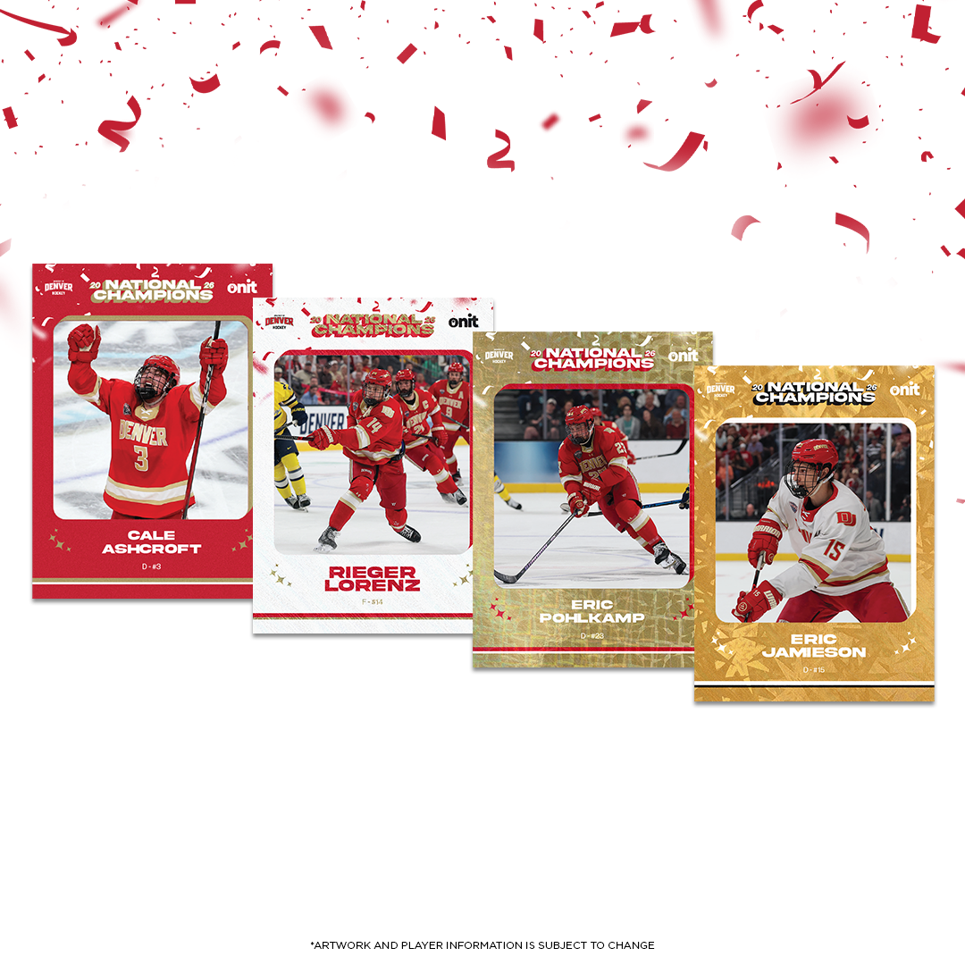 University of Denver Men's Hockey 2026 Champion Commemorative Box
