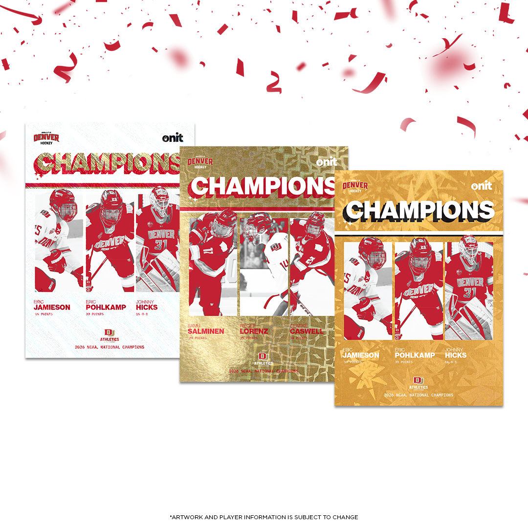 University of Denver Men's Hockey 2026 Champion Commemorative Box