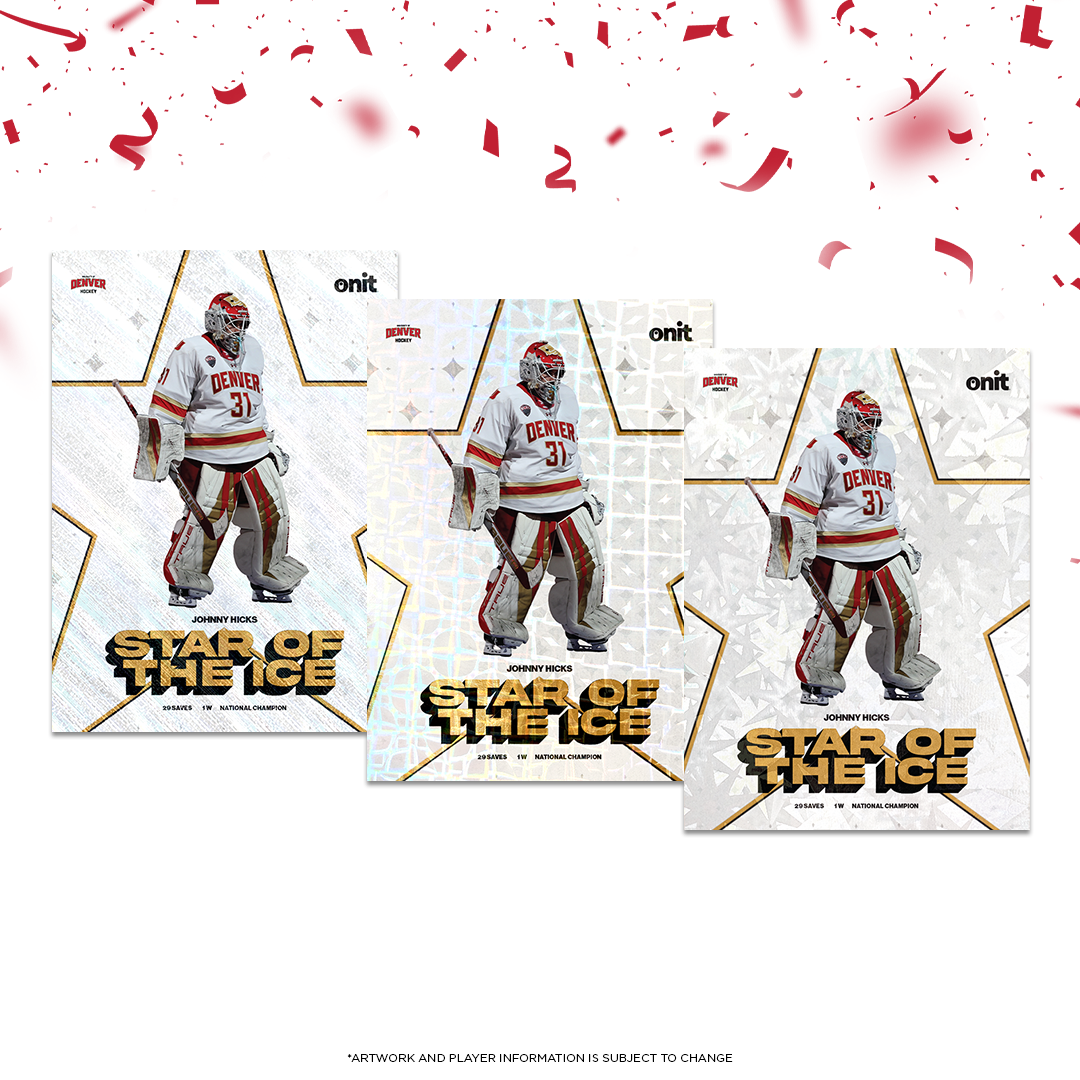 University of Denver Men's Hockey 2026 Champion Commemorative Box