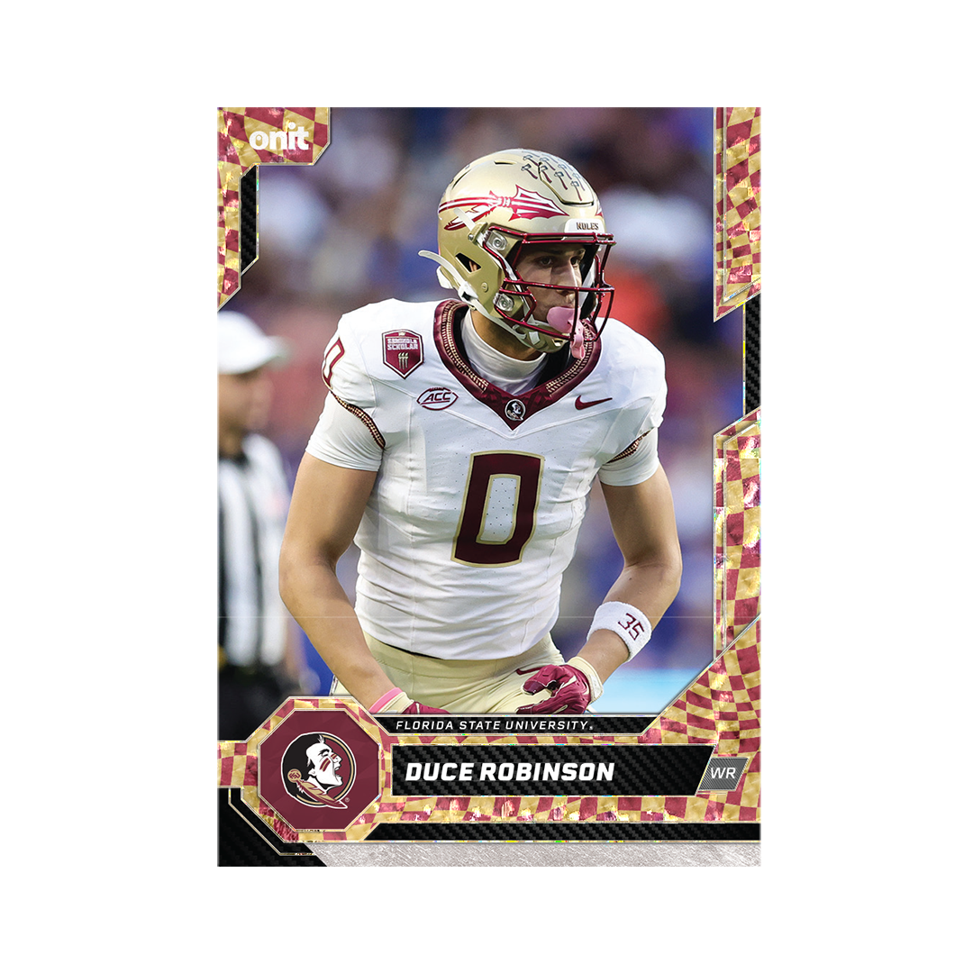 Florida State University Football 2026 Team Trading Cards