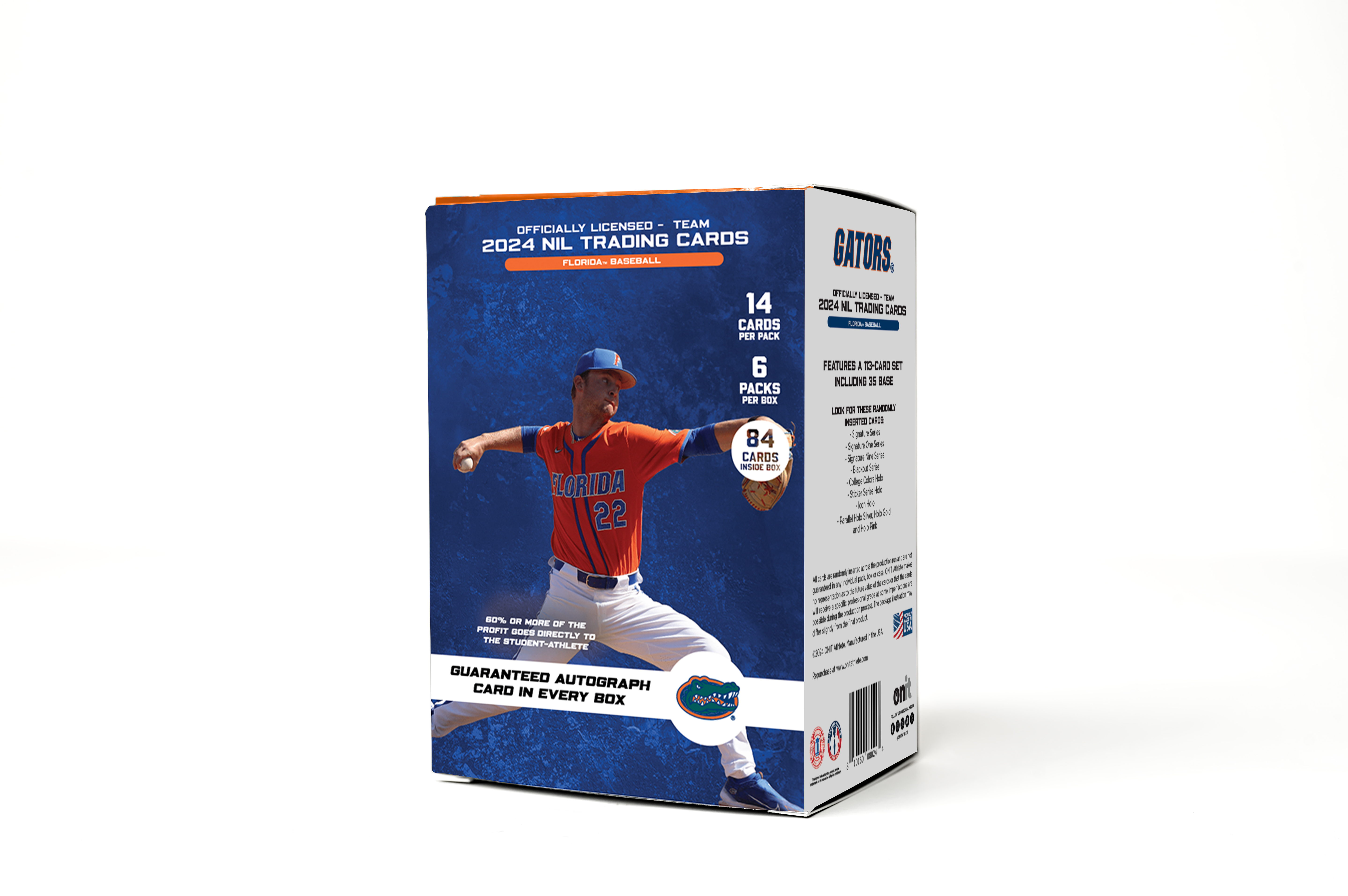 University of Florida® Platinum Box - NIL Baseball 2024 Trading Cards - GUARANTEED AUTOGRAPH