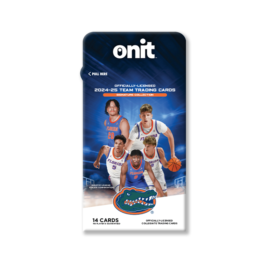 University of Florida® NIL Men's Basketball - 2024-25 Signature Trading Cards - Single Pack