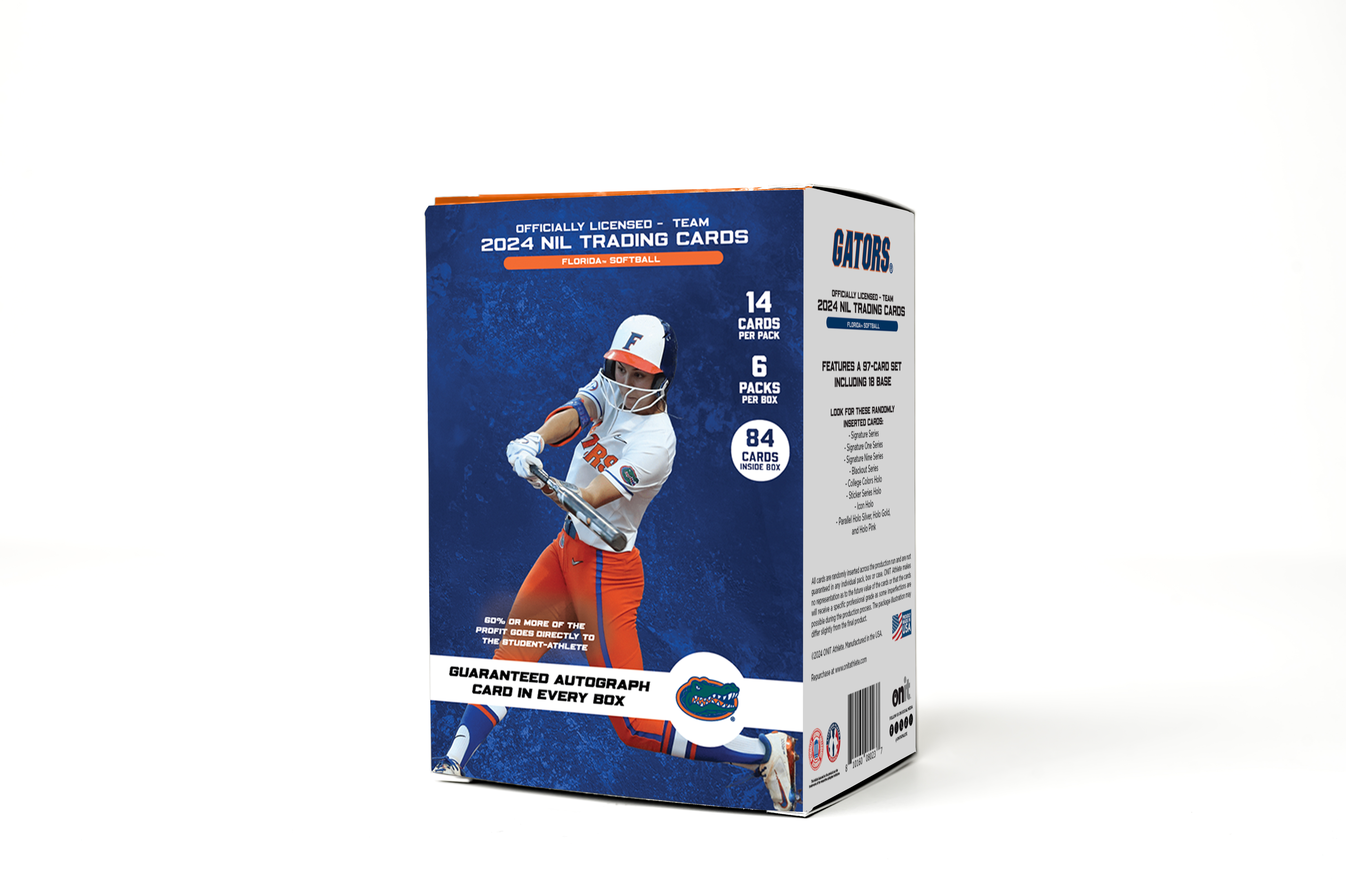 University of Florida® Platinum Box - NIL Women's Softball 2024 Trading Cards - GUARANTEED AUTOGRAPH