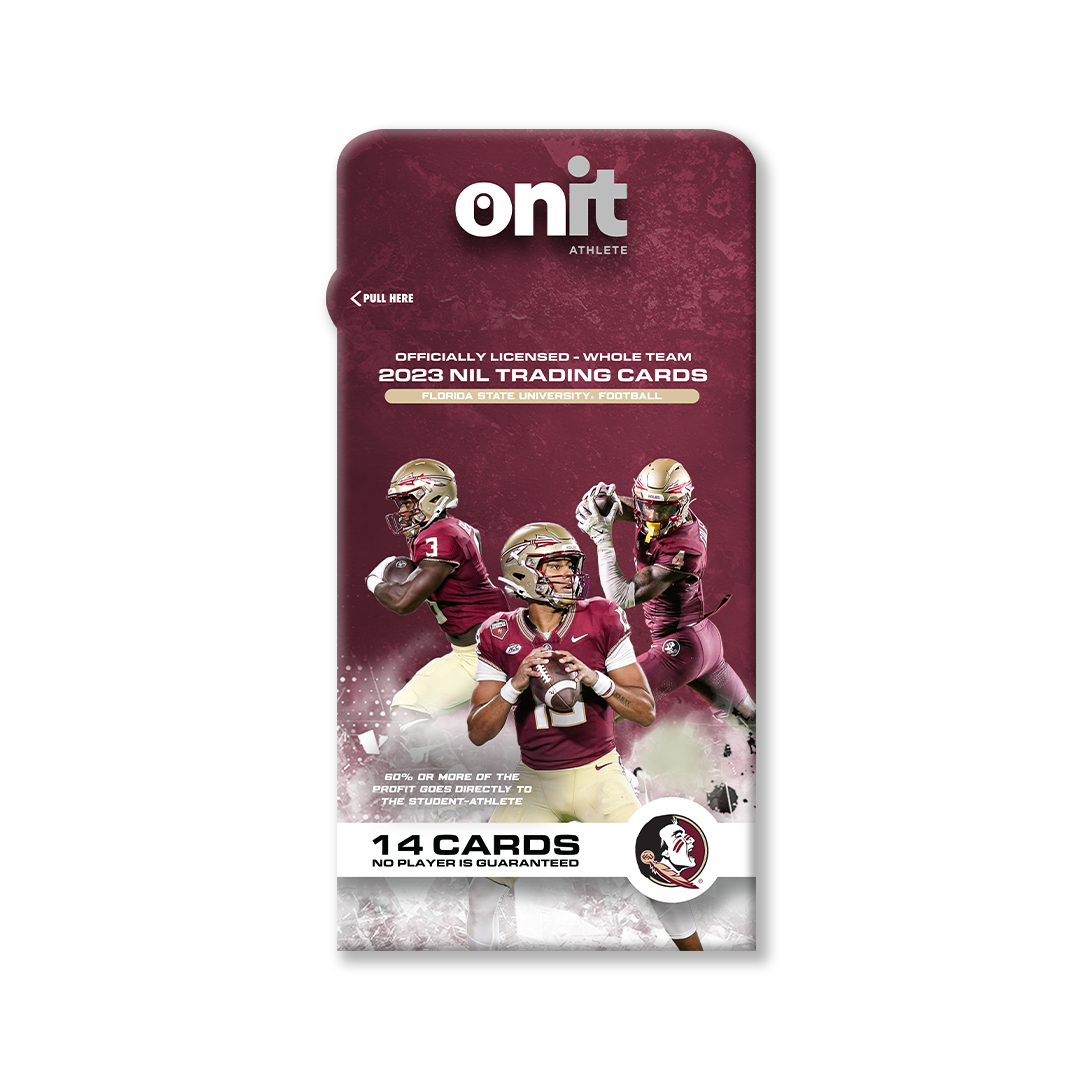 PREORDER- Florida State University® NIL Football - 2023 Trading Cards - Single Pack