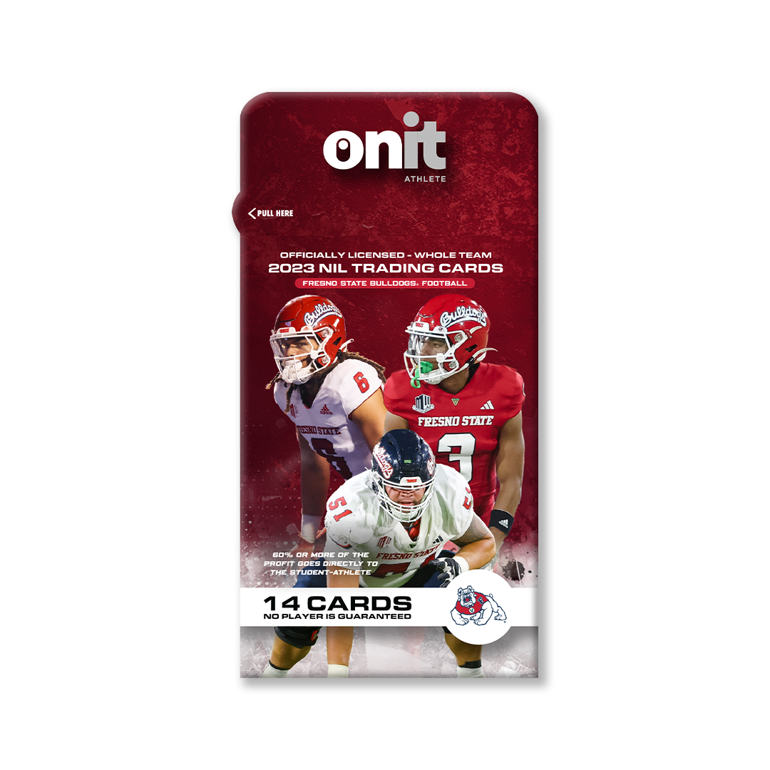 PREORDER- Fresno State Bulldogs® NIL Football - 2023 Trading Cards - Single Pack
