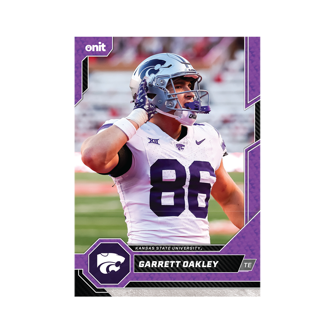Kansas State University Football 2026 Team Trading Cards