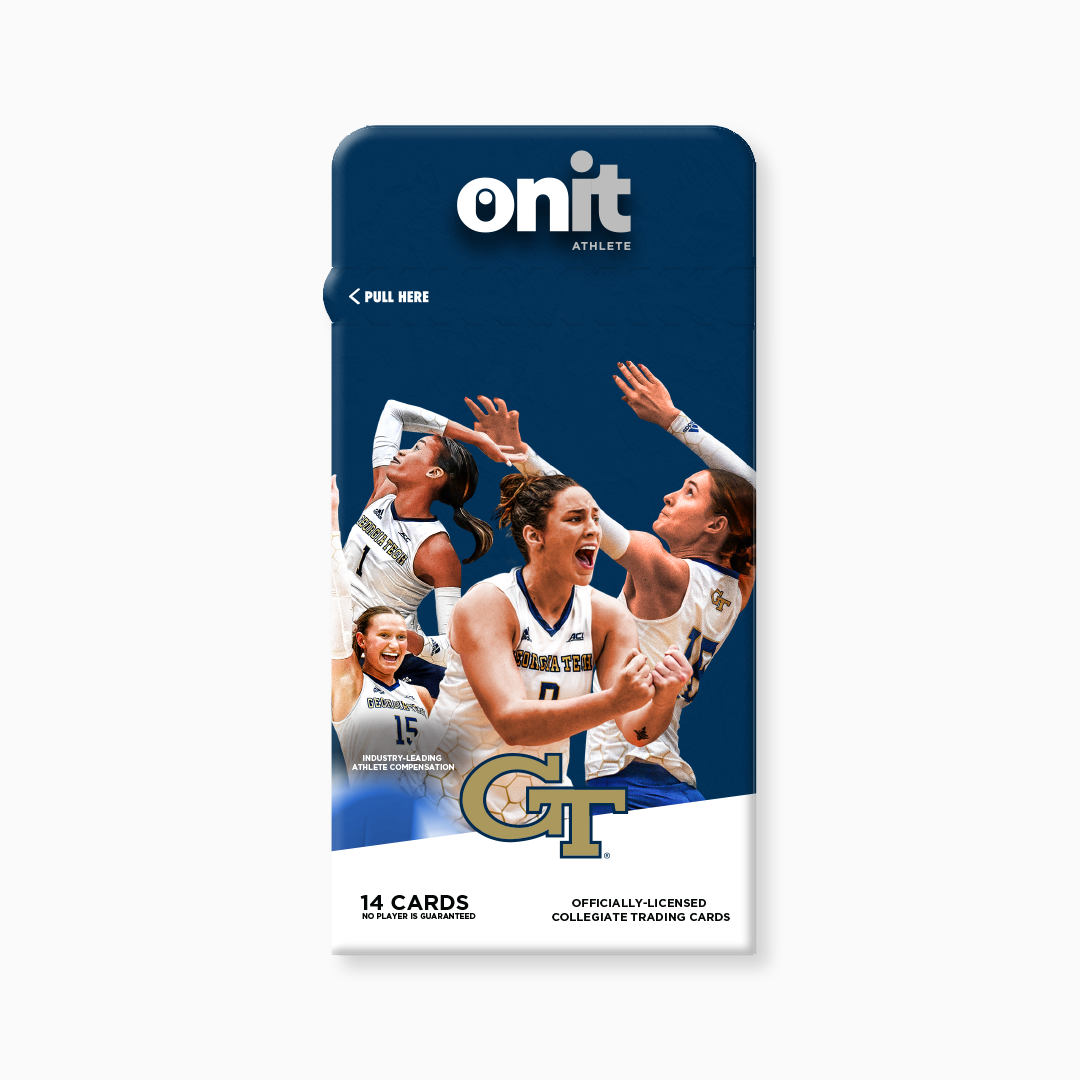 Georgia Tech® 2024 Volleyball Trading Cards - Single Pack