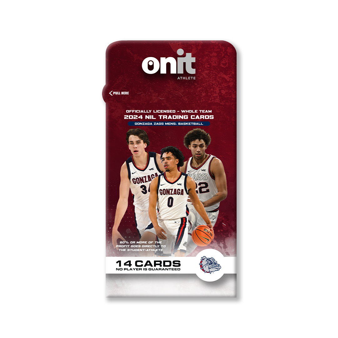 Gonzaga University® NIL Men's Basketball - 2023-24 Signature Trading Cards - Single Pack