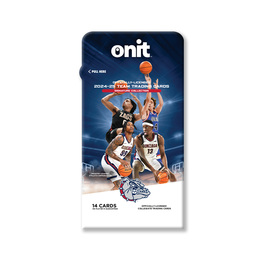 Gonzaga University® NIL Men's Basketball - 2024-25 Signature Trading Cards - Single Pack