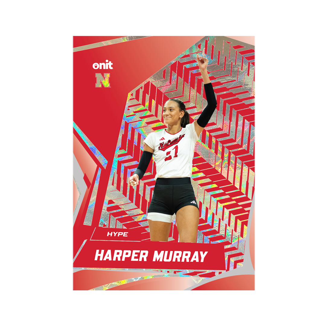 University of Nebraska Volleyball 2026 Team Trading Cards